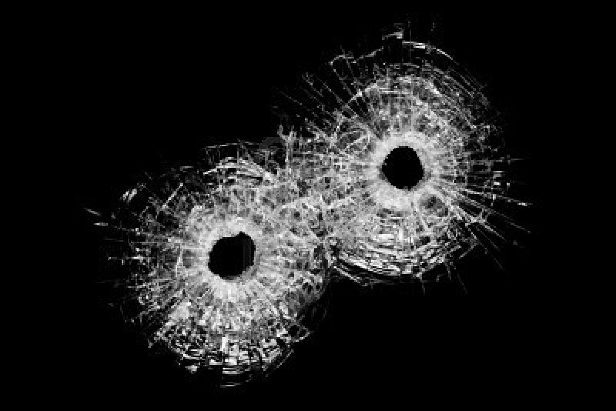 Abstract Bullet Hole Wallpapers