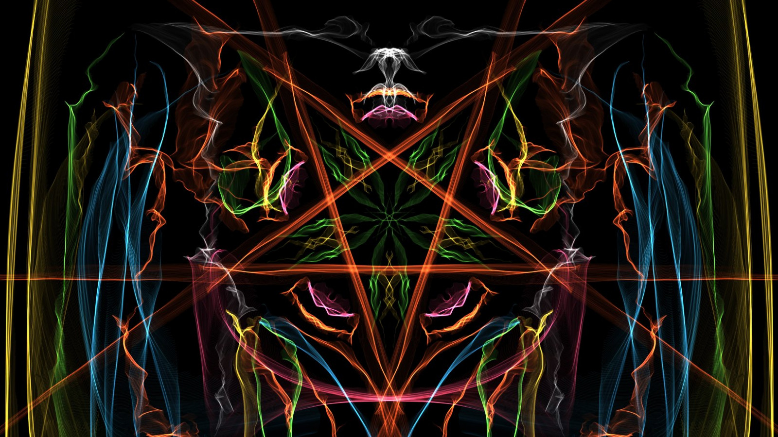 Abstract Pentagram Wallpapers