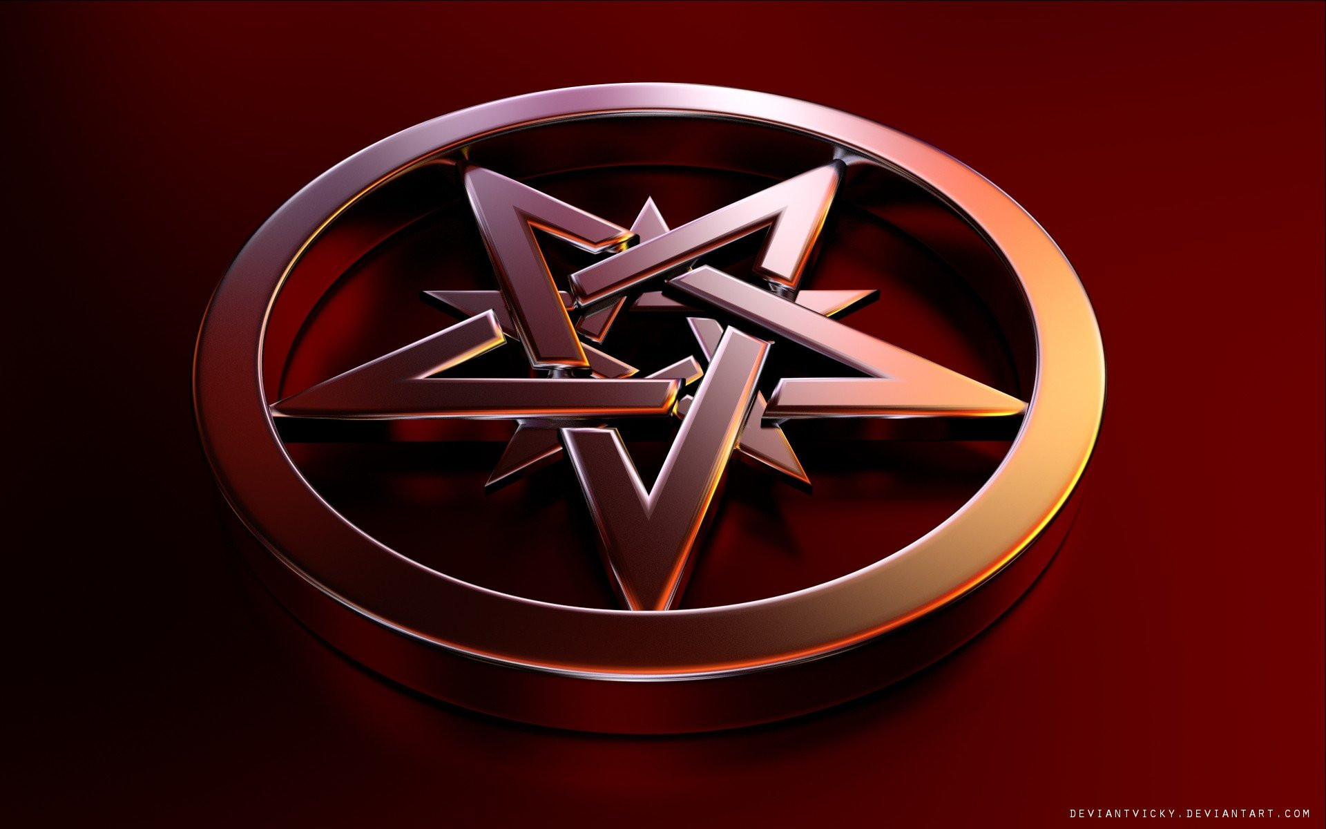 Abstract Pentagram Wallpapers