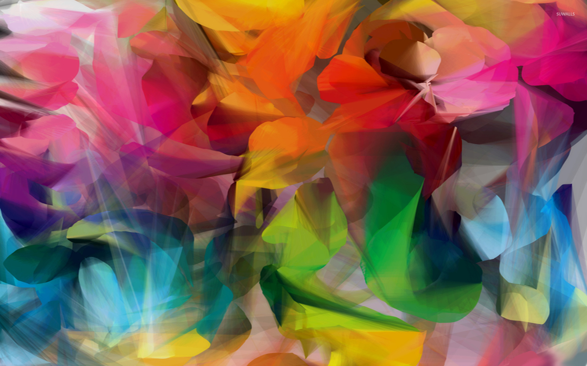 Abstract Petals Wallpapers