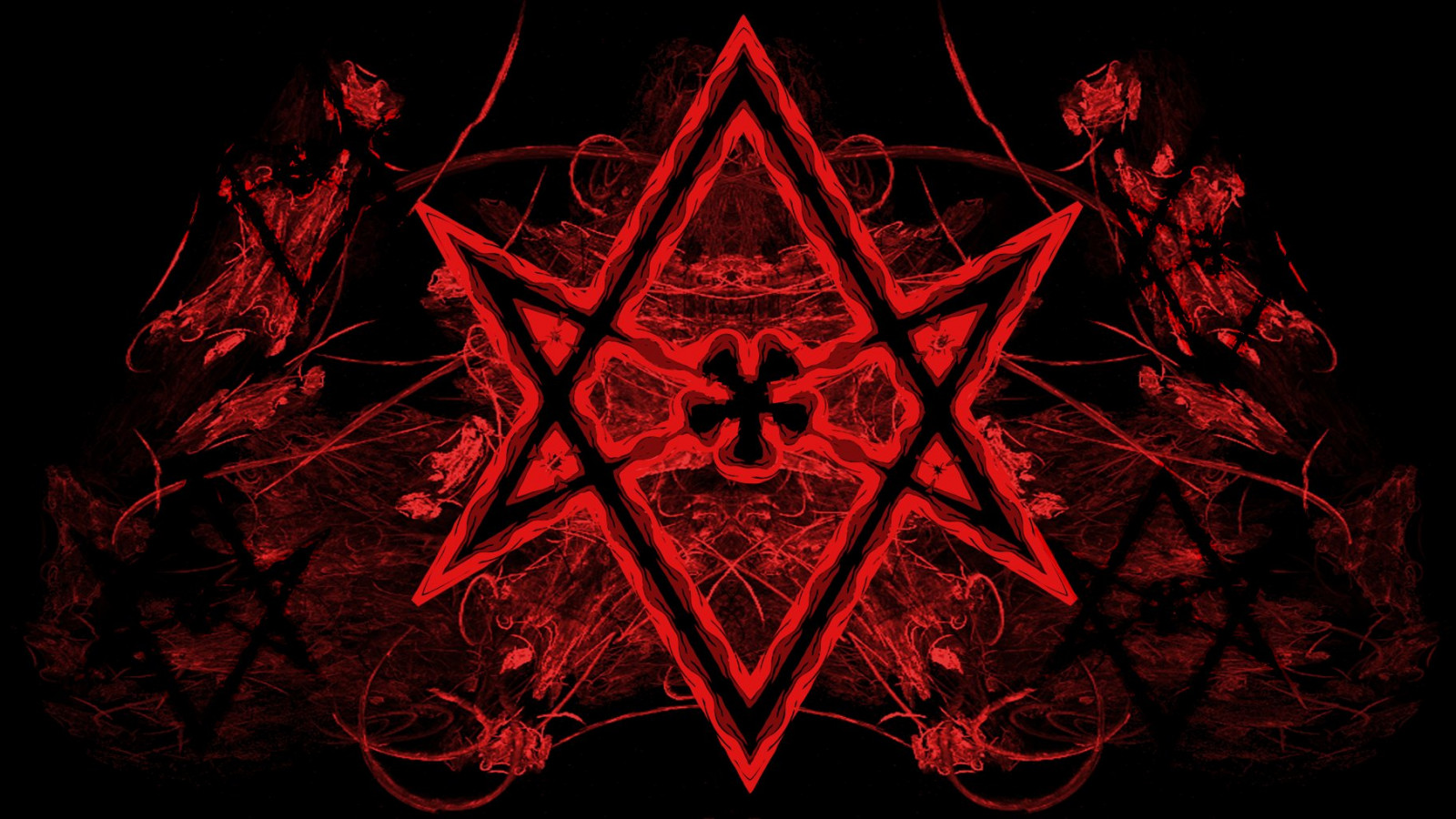 Abstract Hexagram Wallpapers