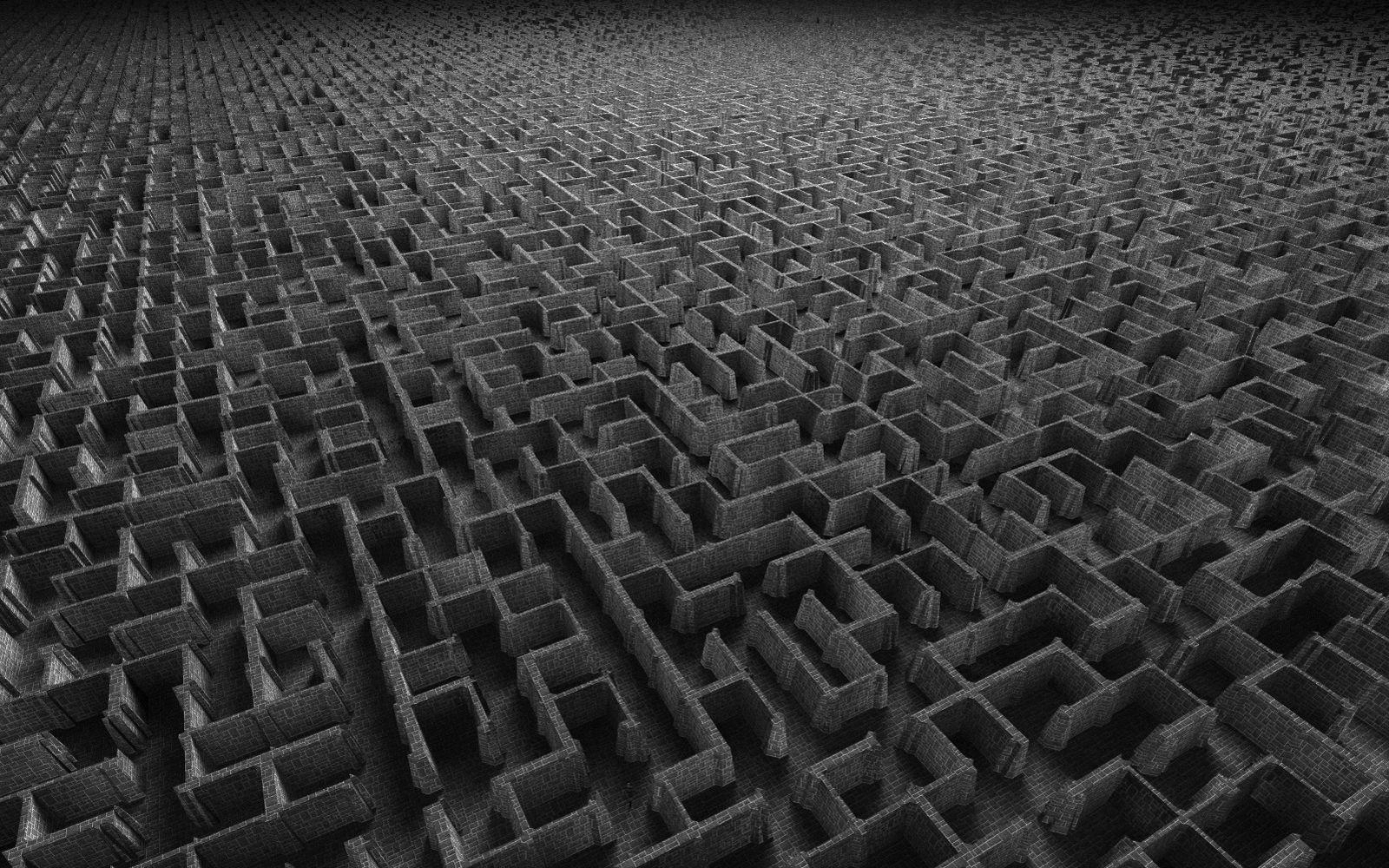 Abstract Maze Wallpapers