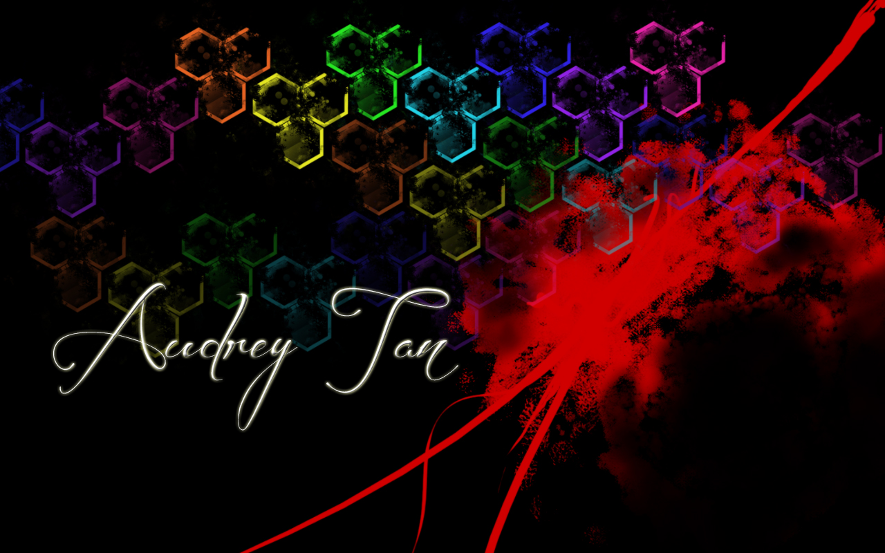 Abstract Honeycomb Wallpapers