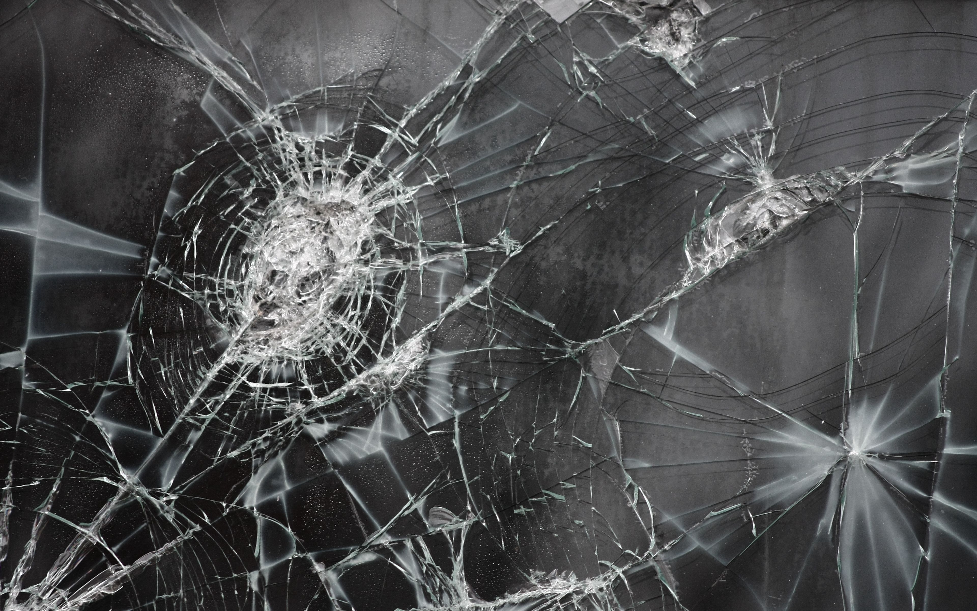 Abstract Broken Glass Wallpapers