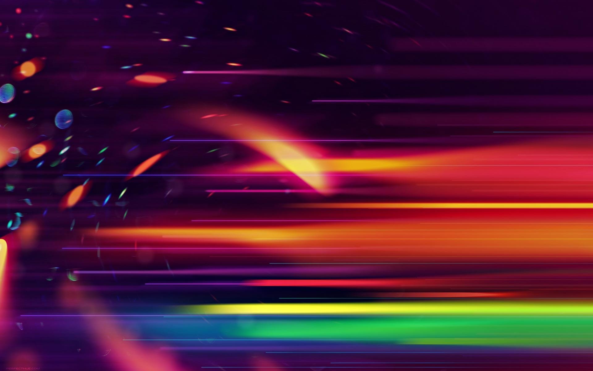 Abstract Digital Light Wallpapers