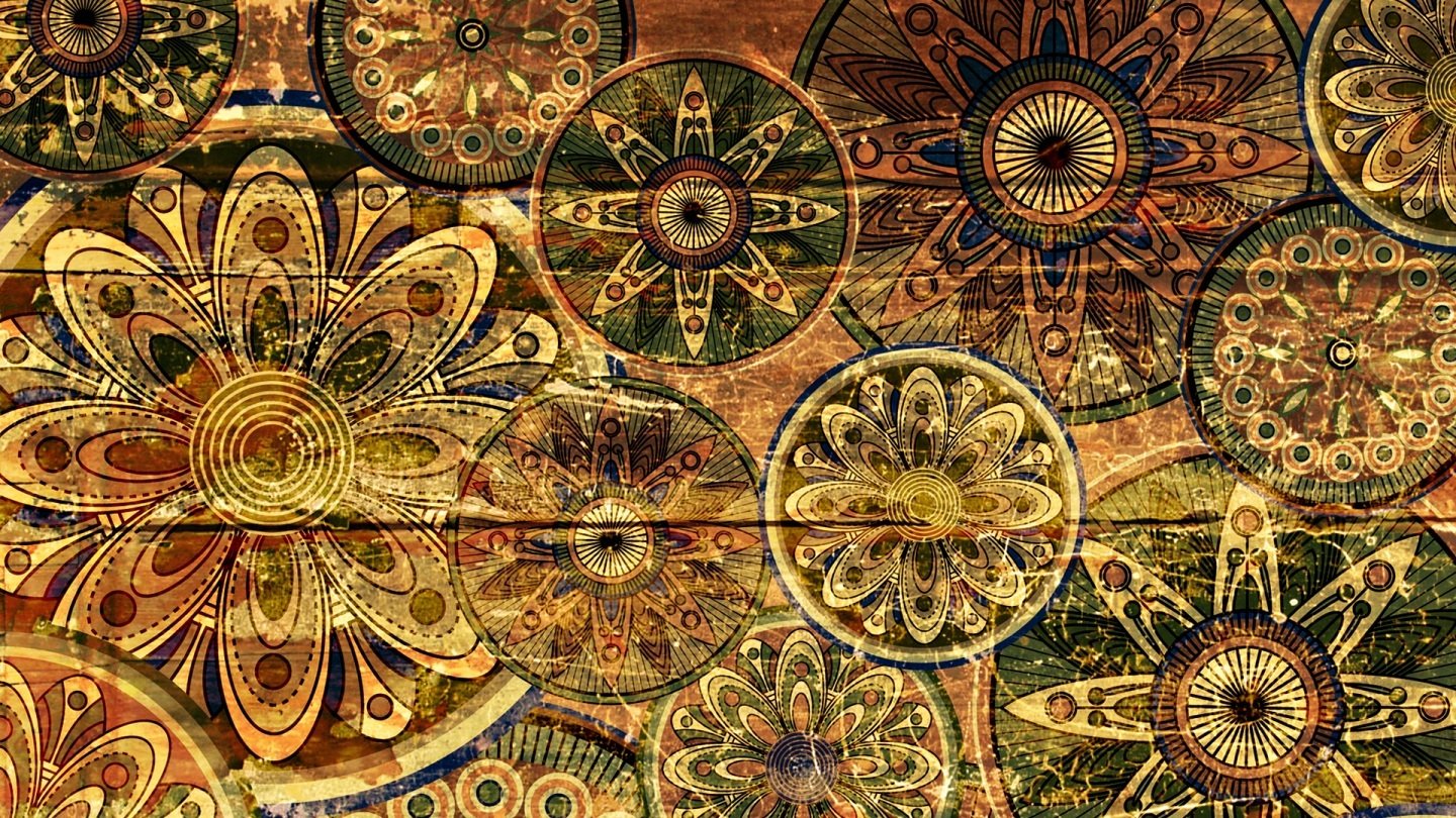 Abstract Ornamental Wallpapers