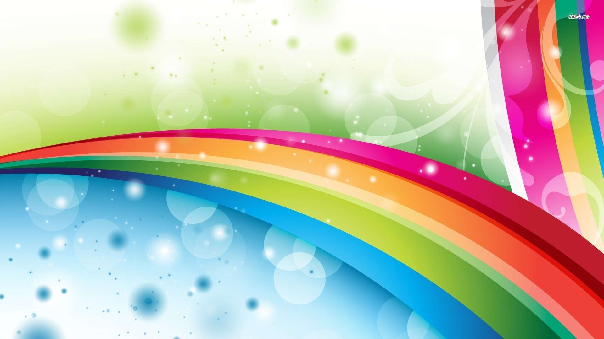 Abstract Rainbow Wallpapers