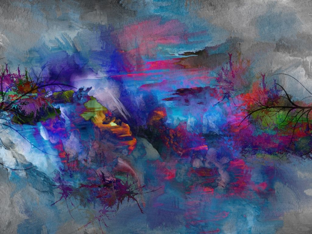 Abstract Paint Wallpapers