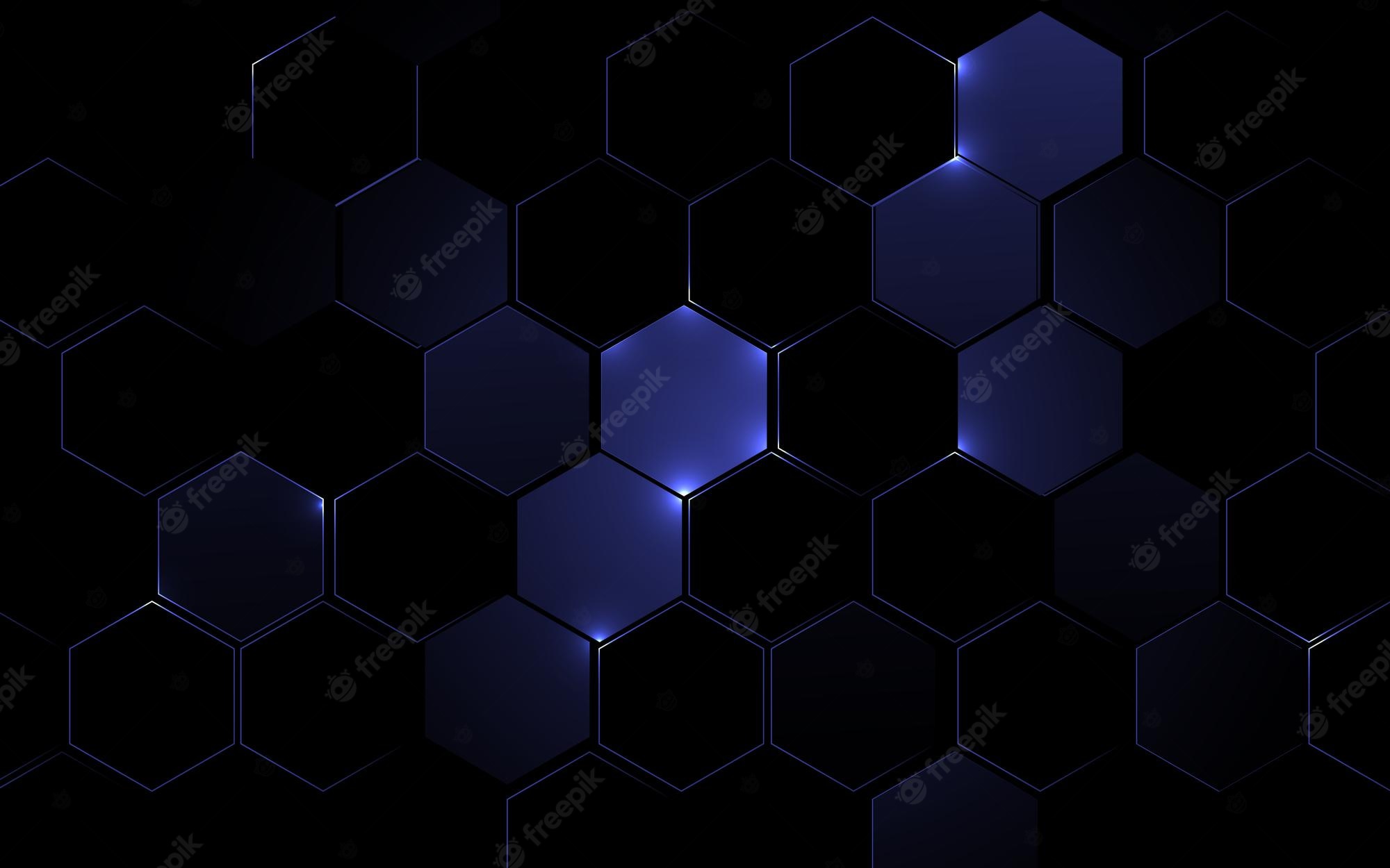 Abstract Hexagon Wallpapers