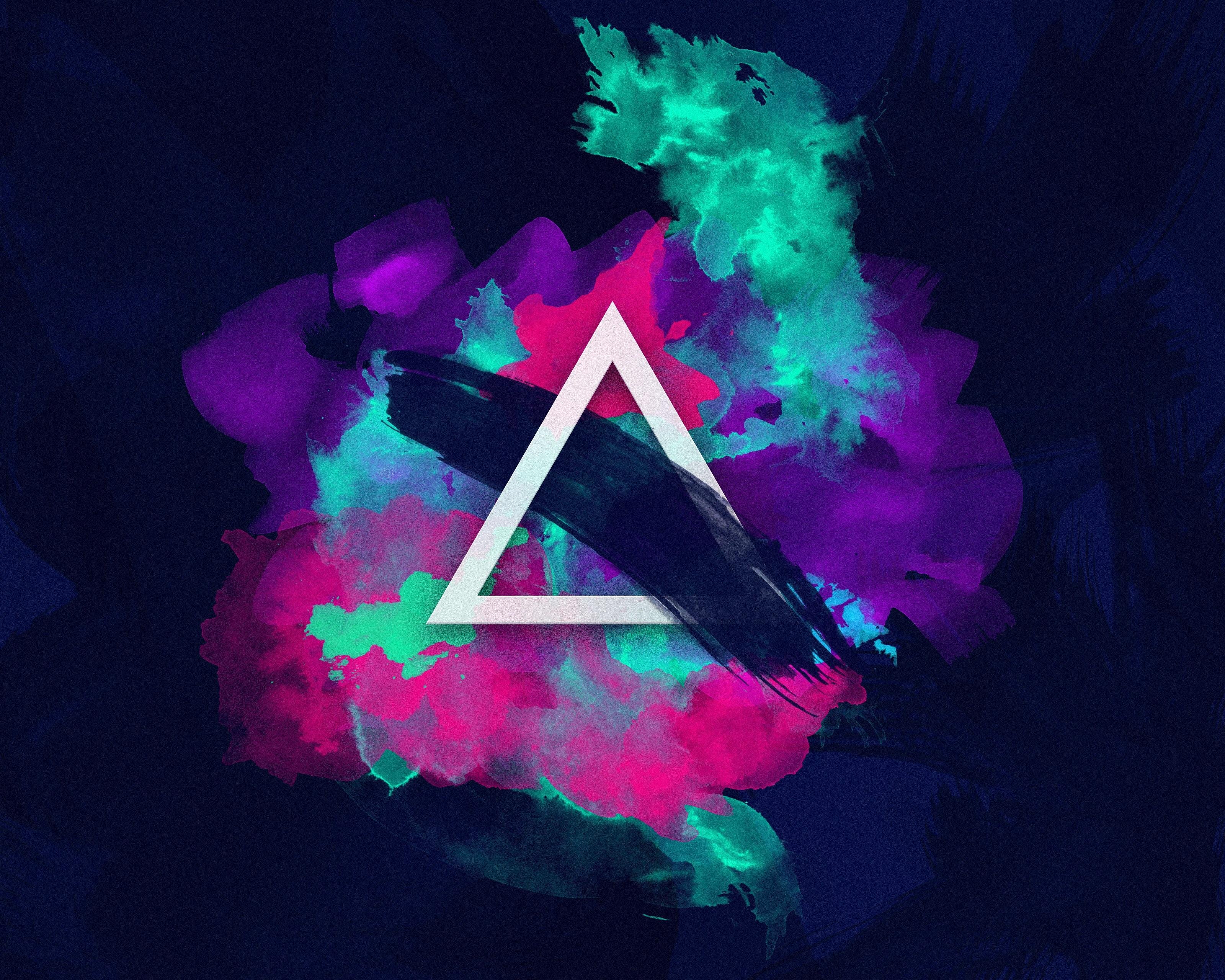 Abstract Triangle Wallpapers