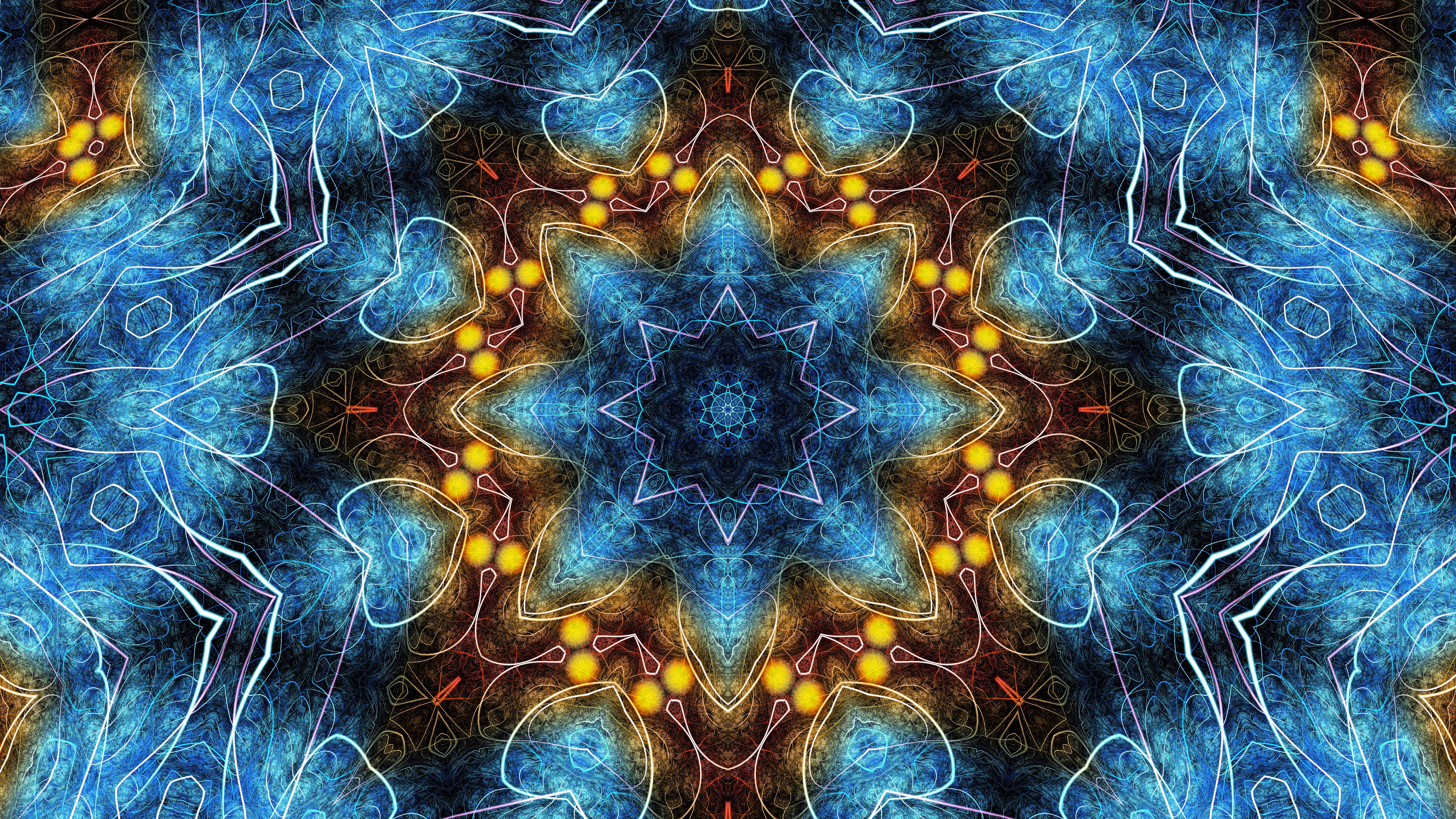 Abstract Kaleidoscope Wallpapers