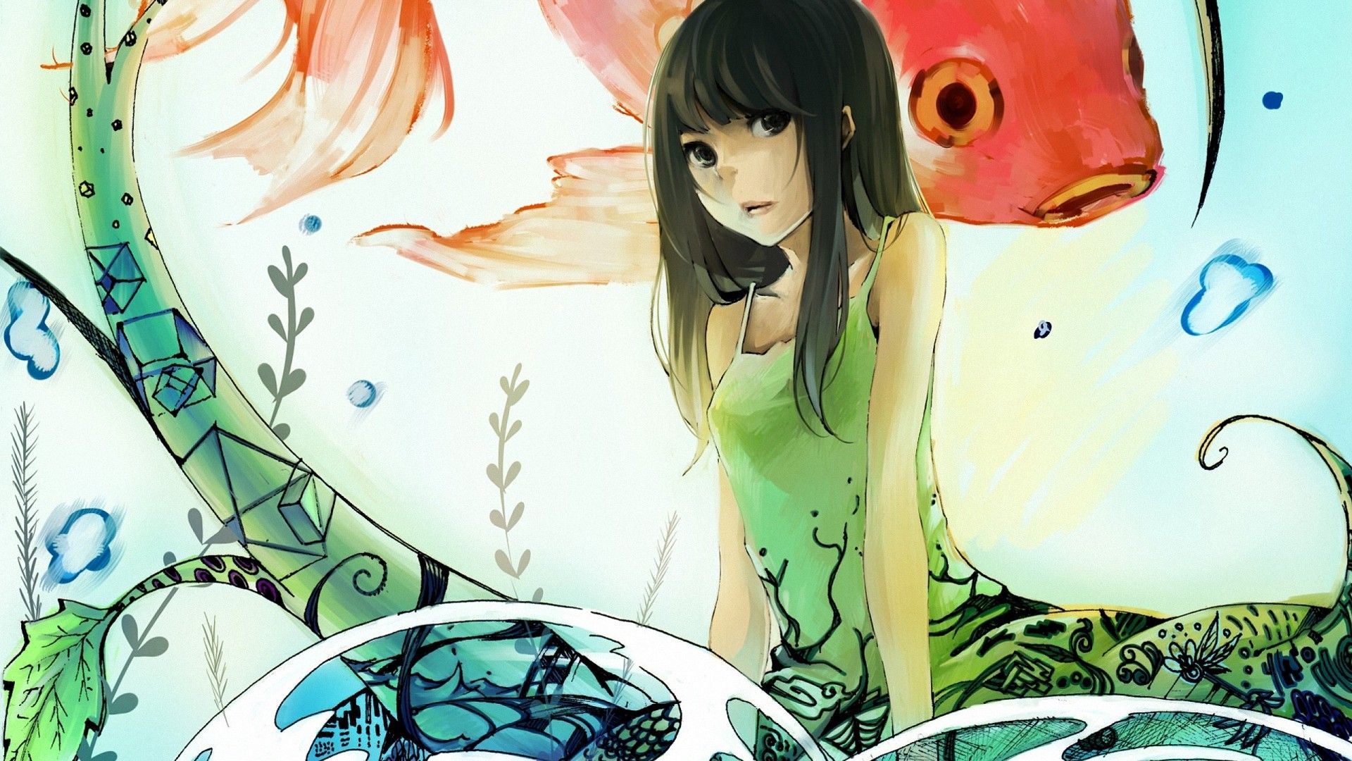 Abstract Anime Girl Wallpapers