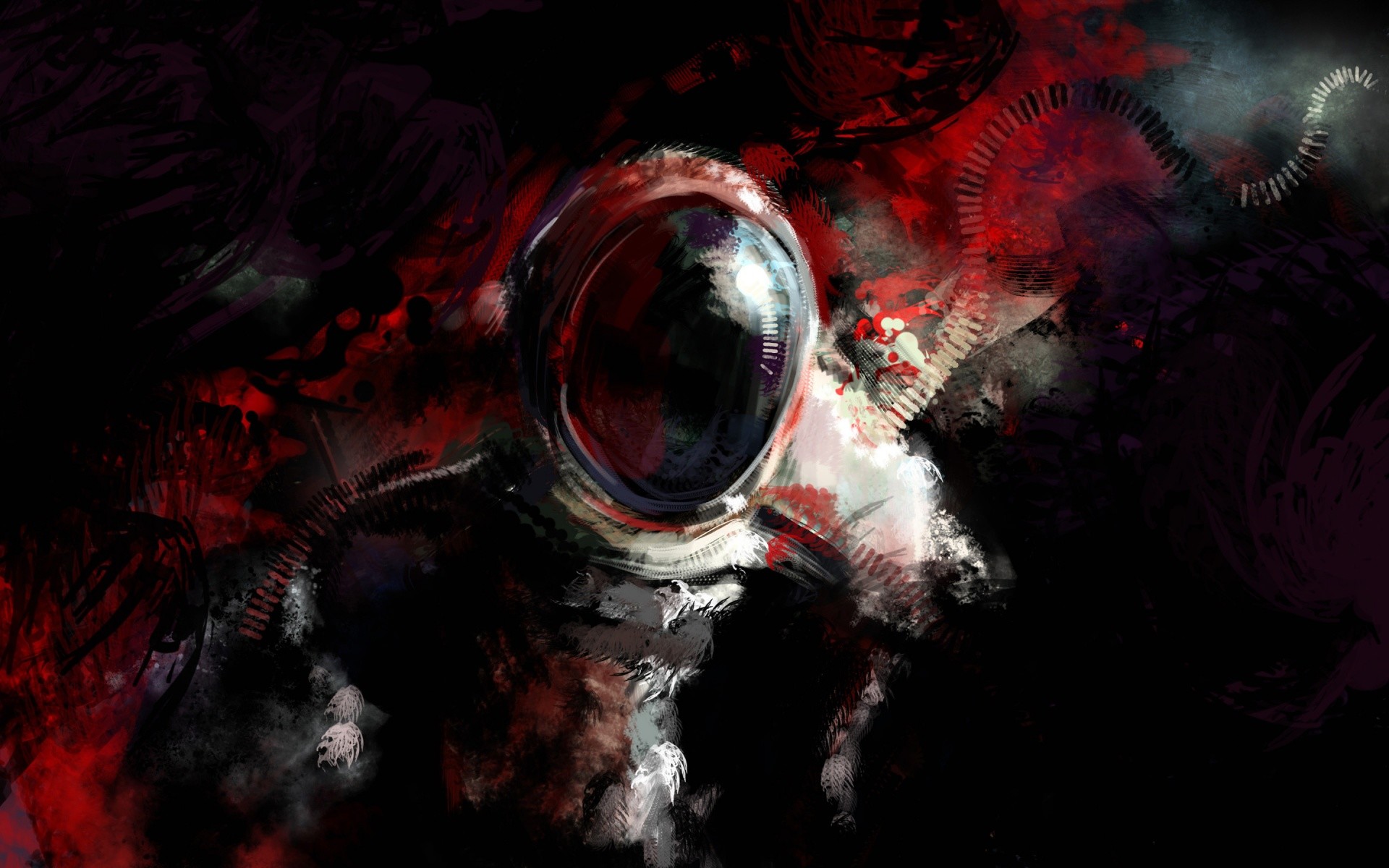 Abstract Astronaut Wallpapers