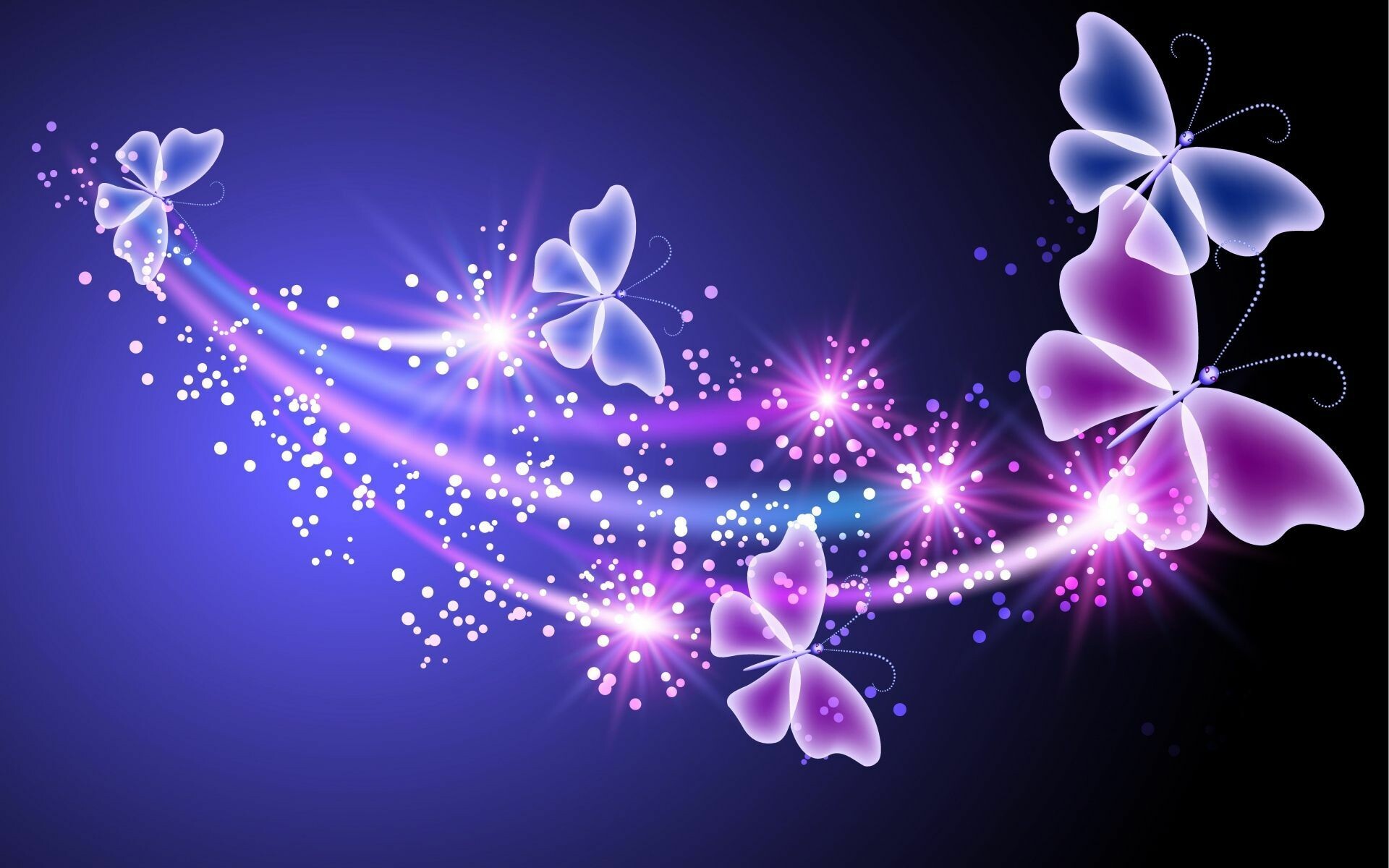 Abstract Butterflies Desktop Wallpapers