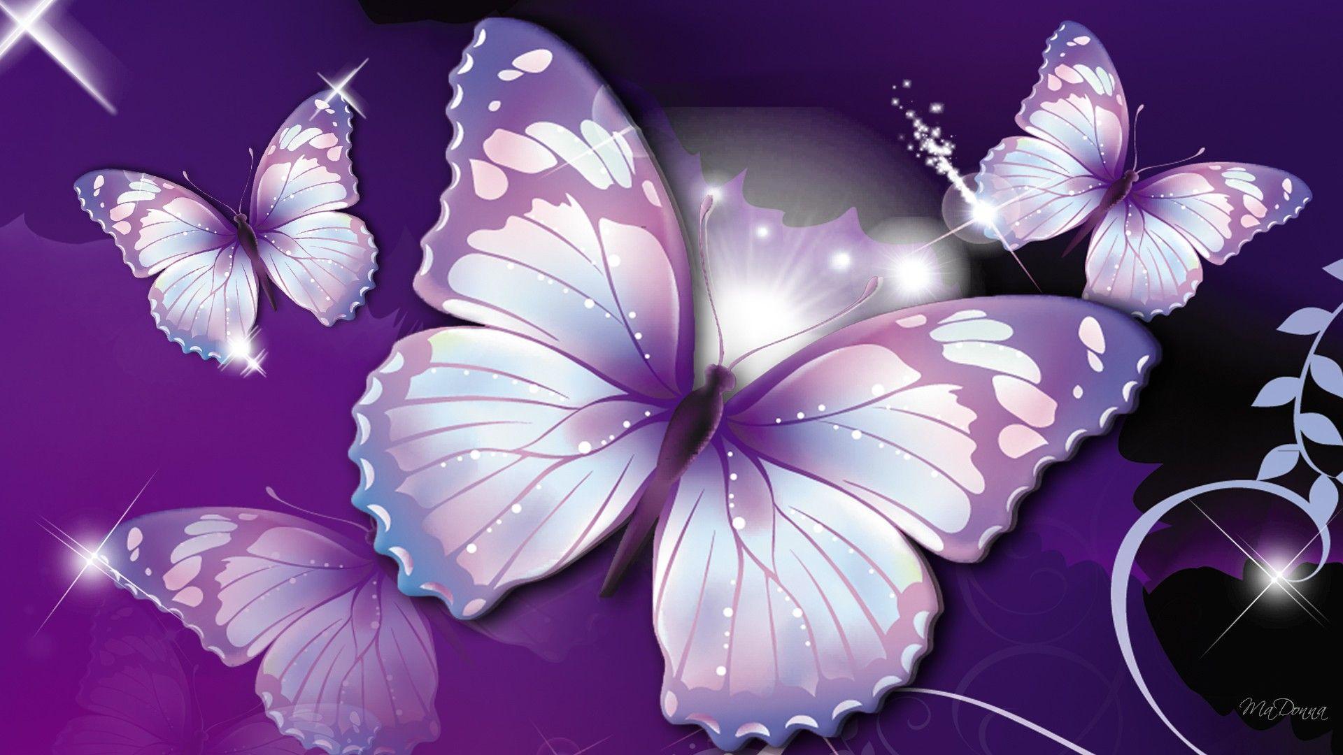 Abstract Butterflies Desktop Wallpapers