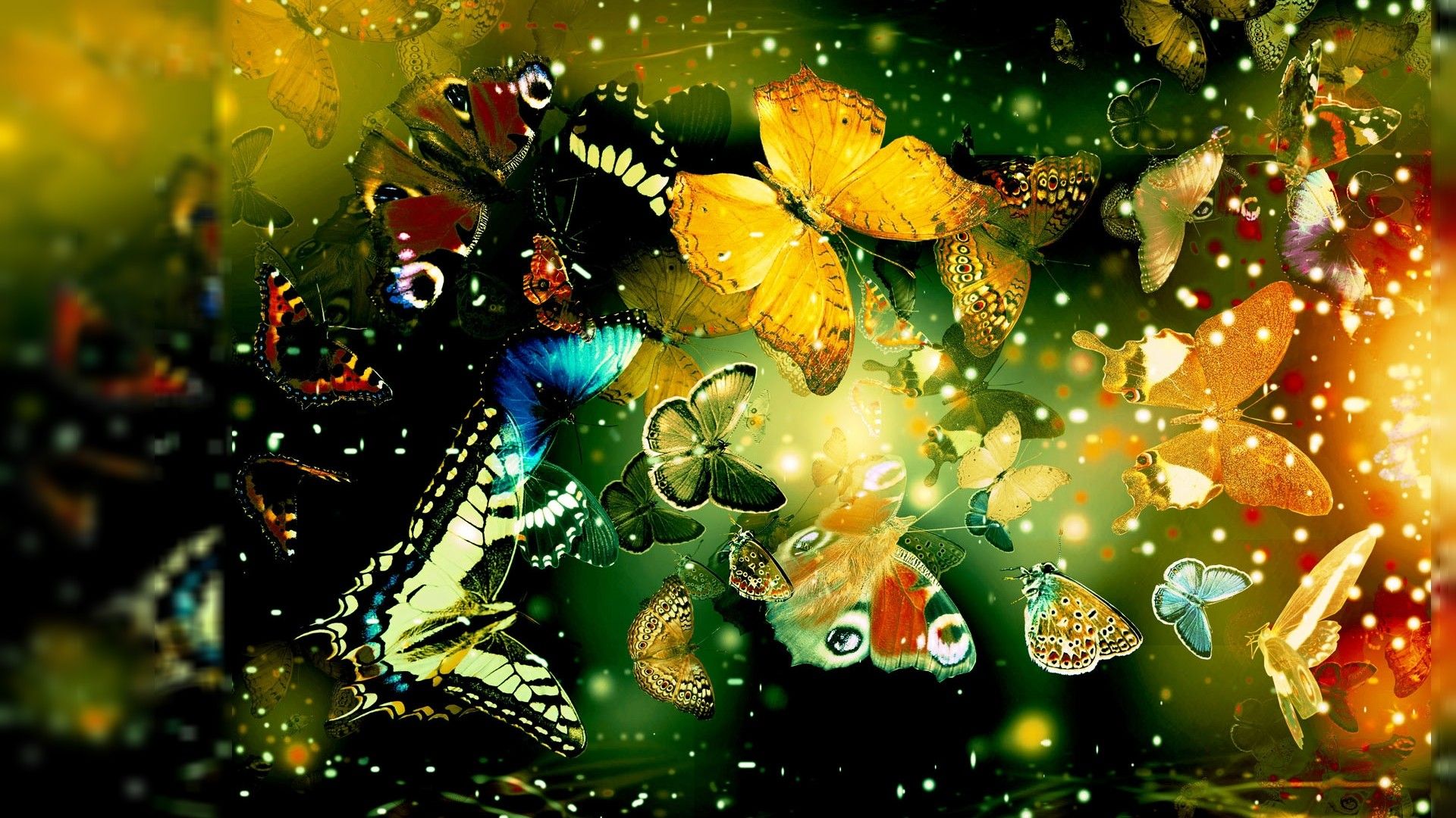 Abstract Butterfly Wallpapers