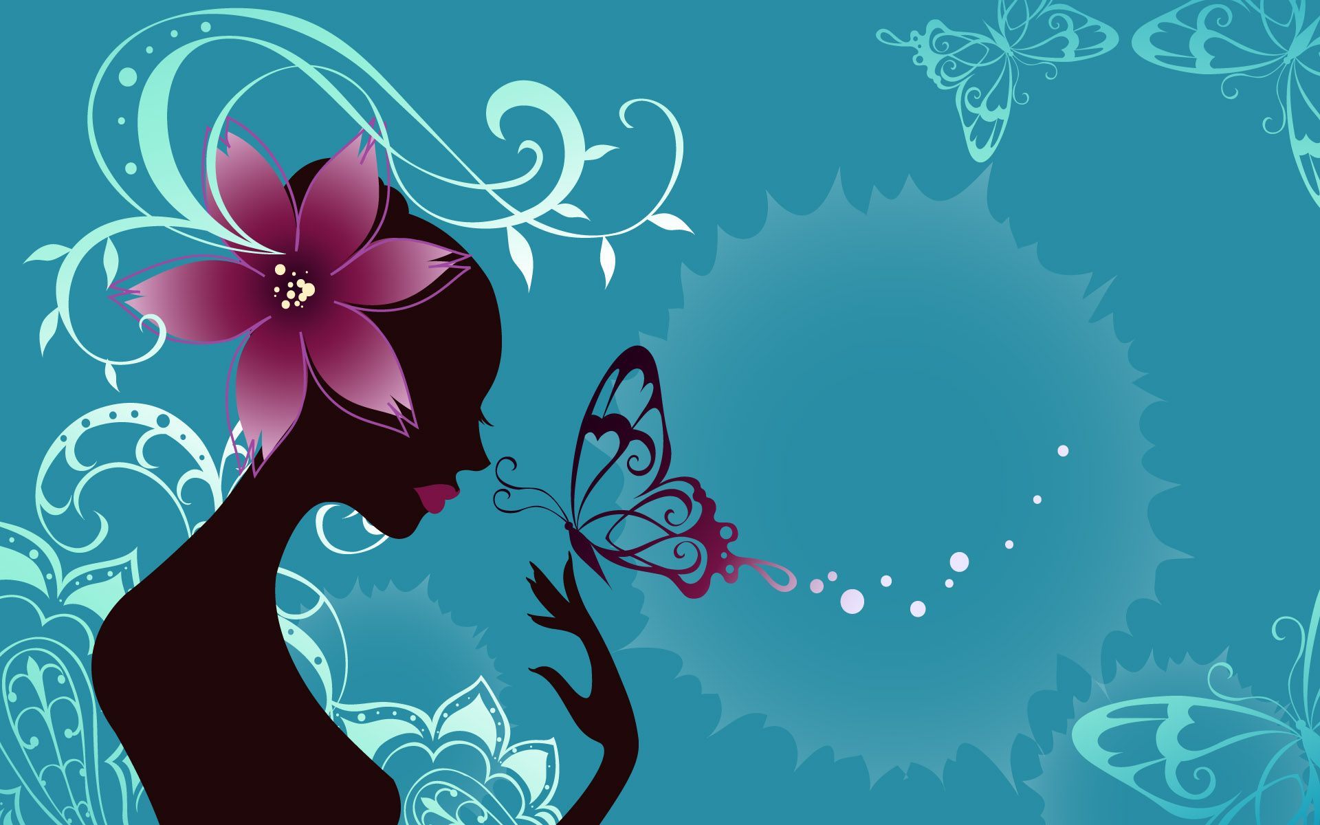 Abstract Butterfly Wallpapers