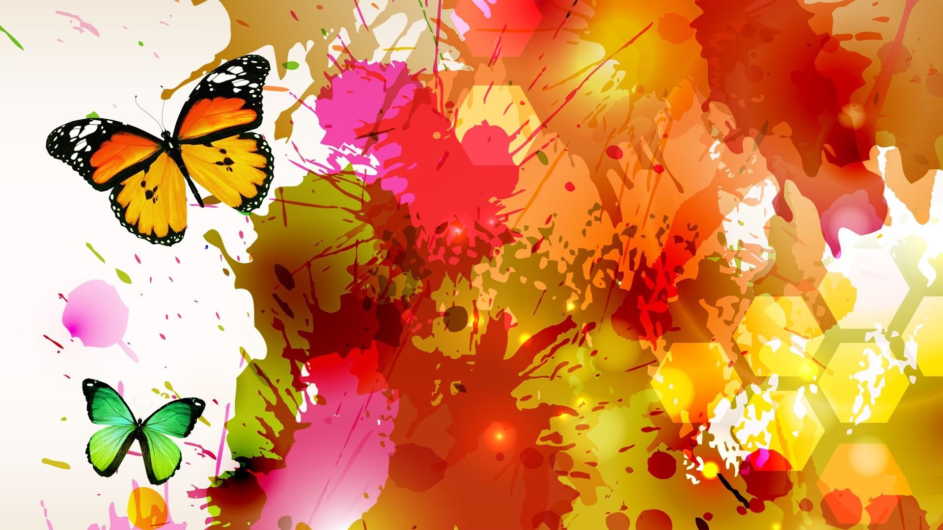 Abstract Butterfly Wallpapers