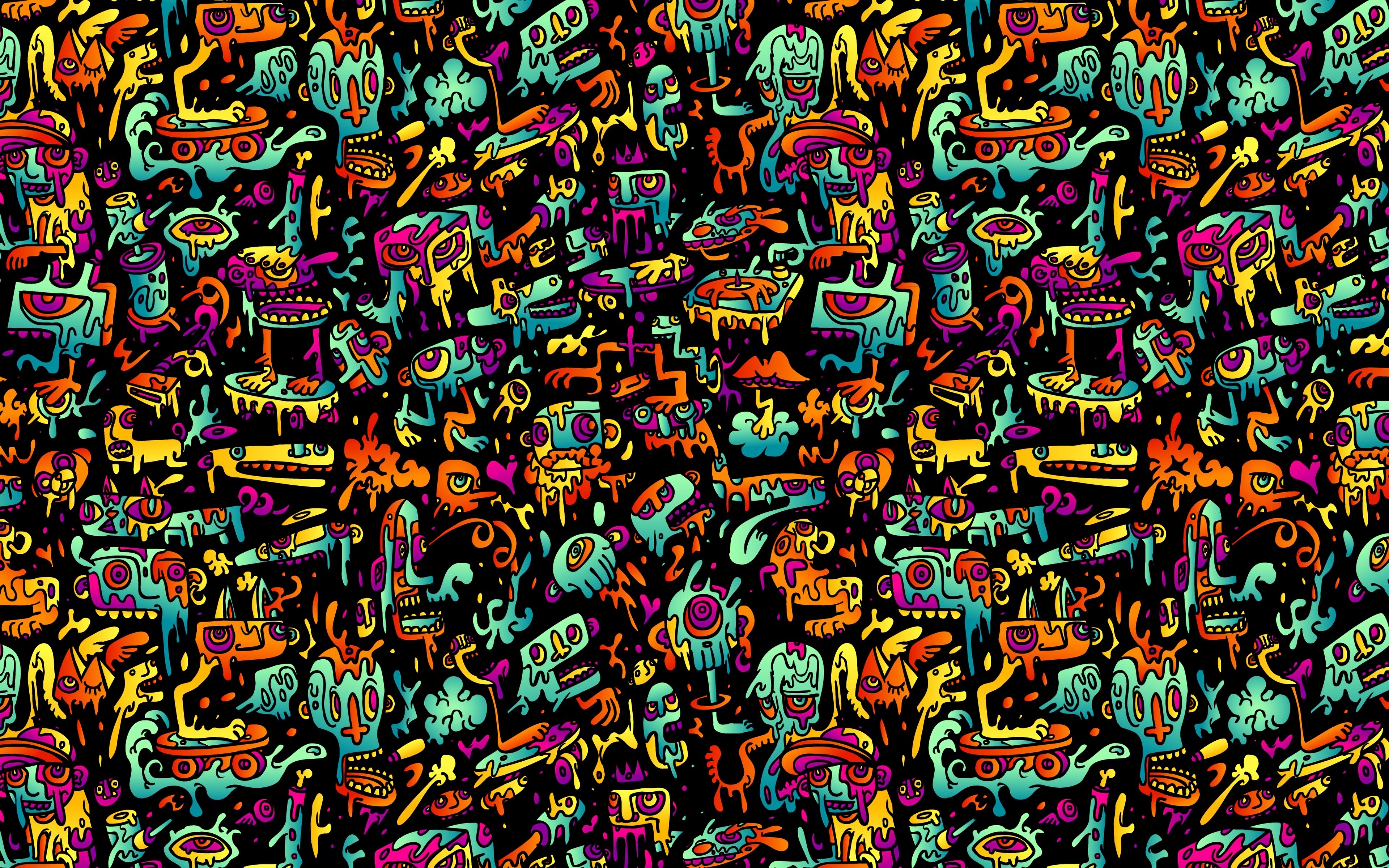 Abstract Cartoon Wallpapers