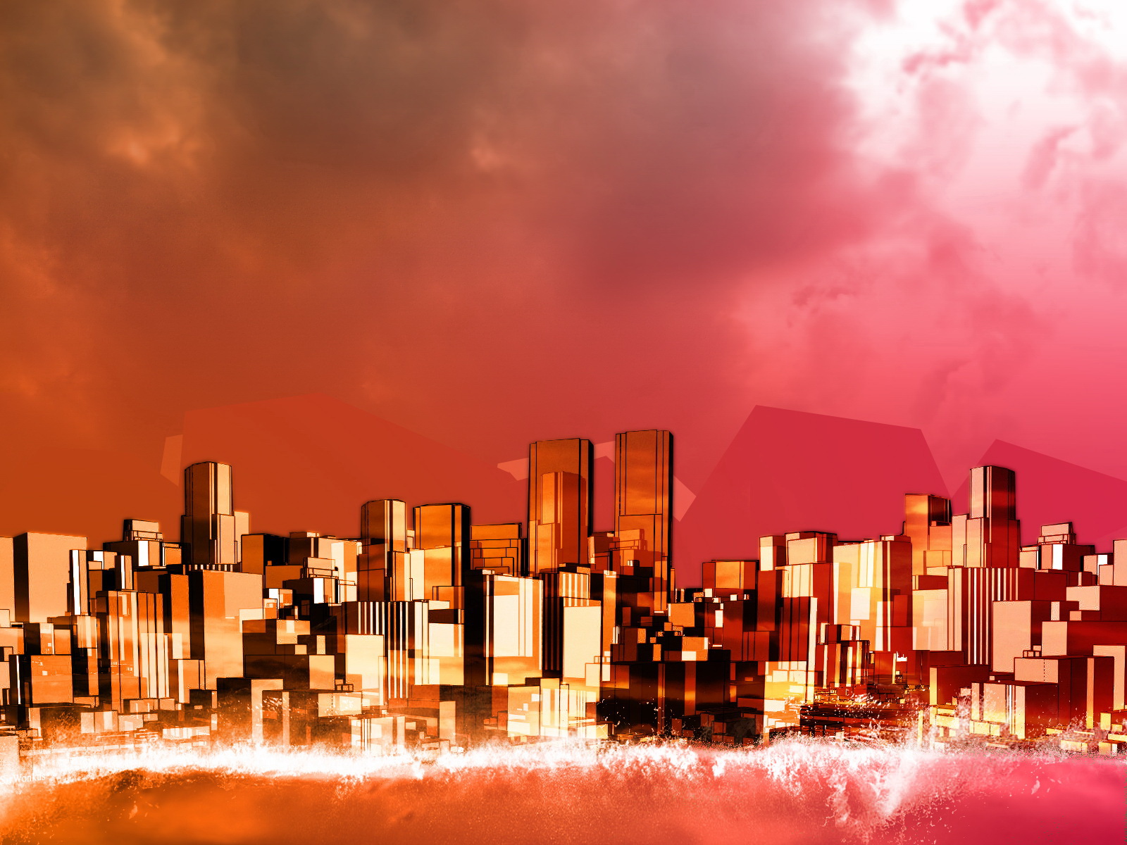 Abstract City Wallpapers