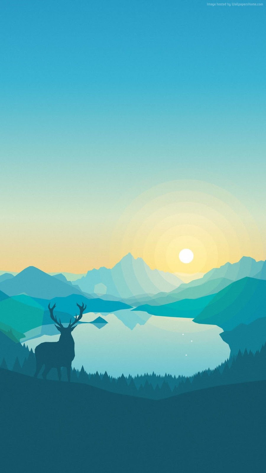 Abstract Deer Wallpapers