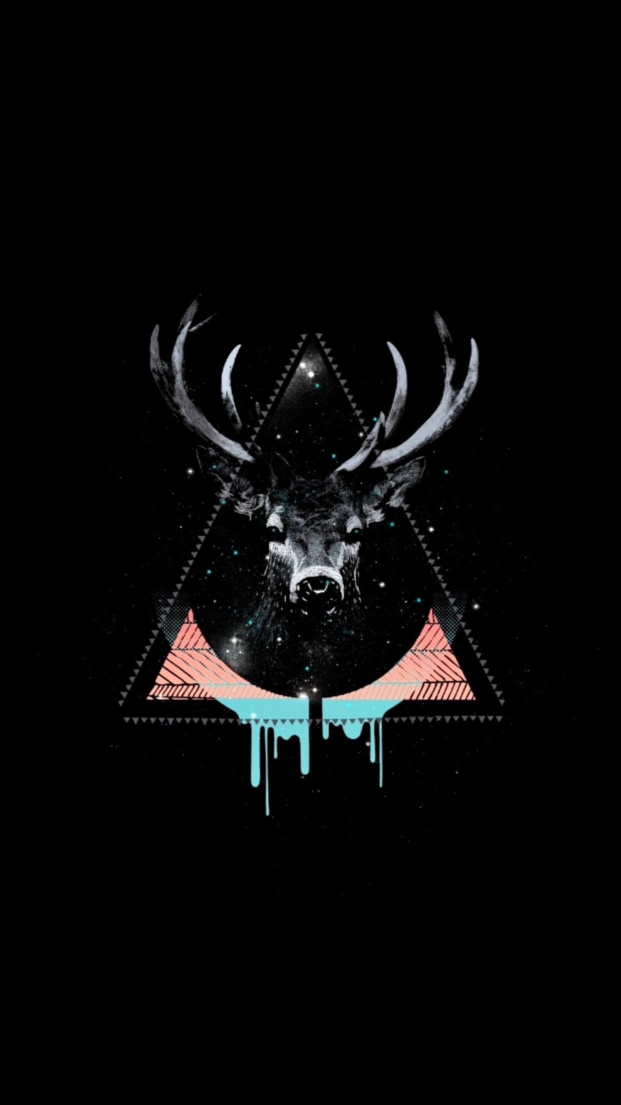 Abstract Deer Wallpapers