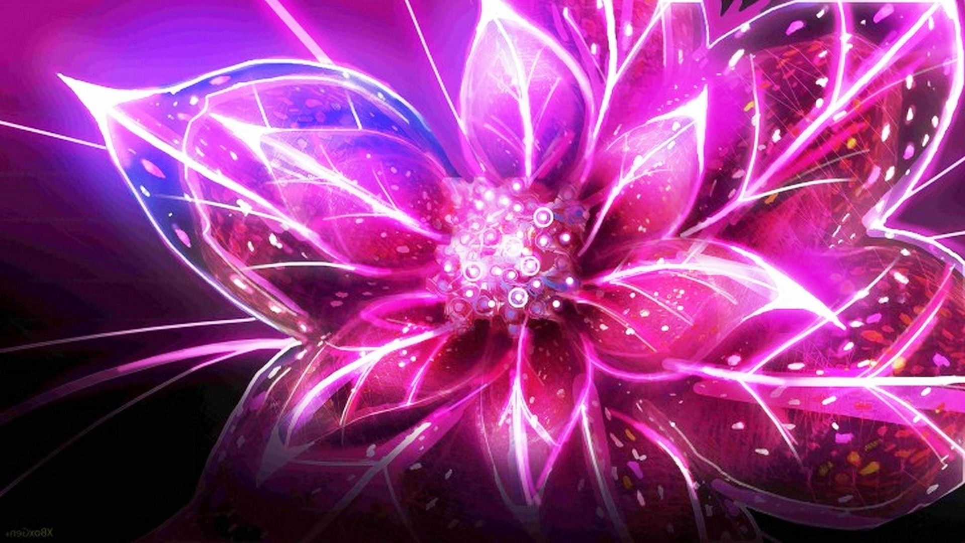 Abstract Flower Wallpapers