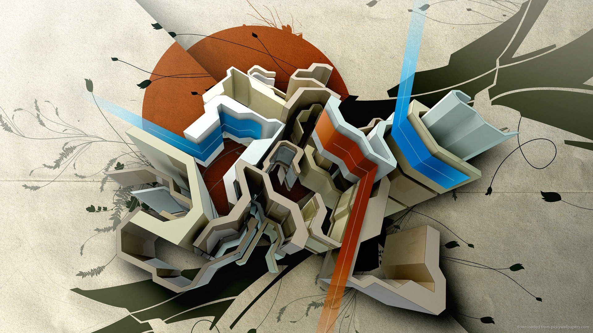 Abstract Graffiti Wallpapers