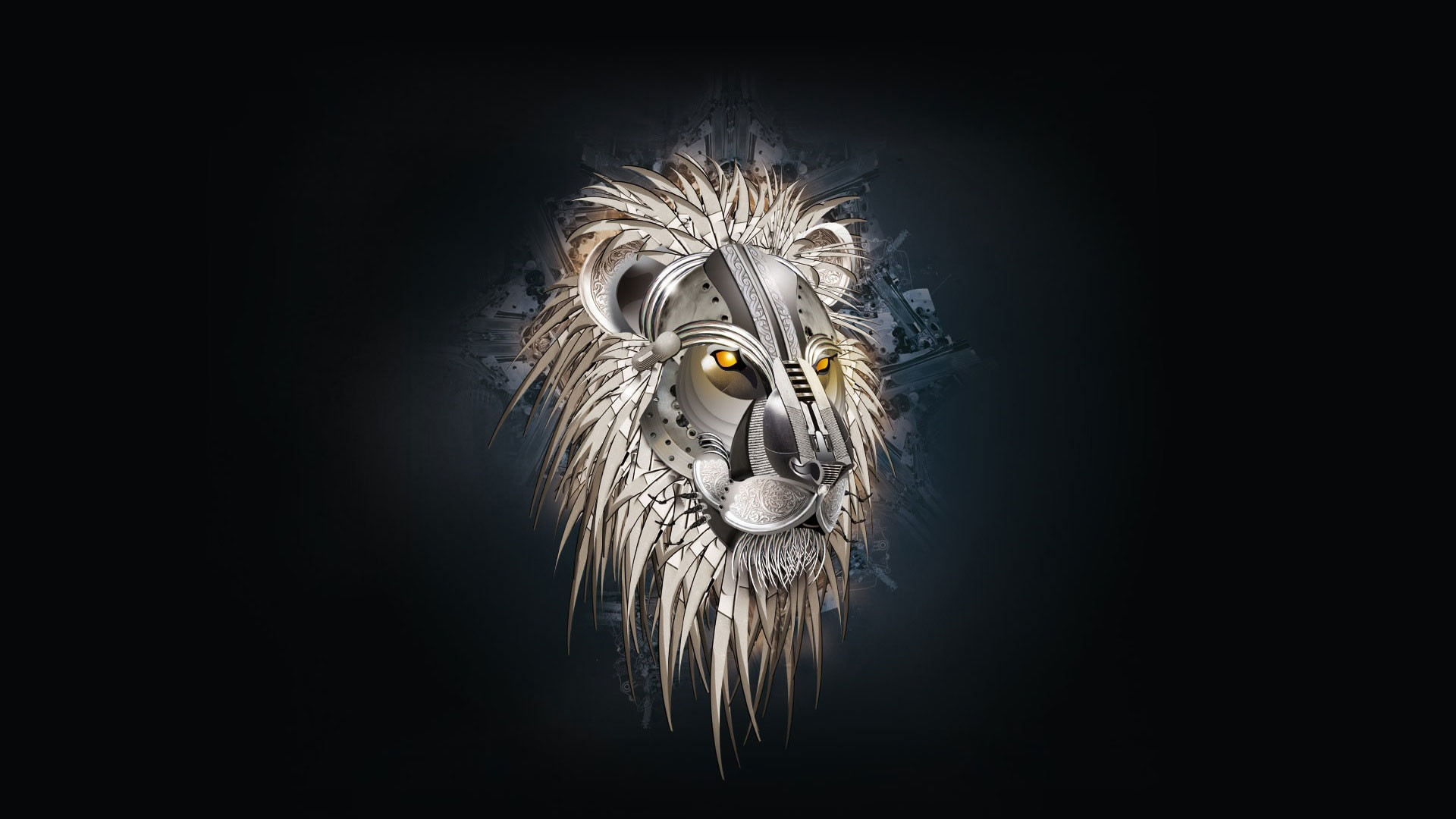 Abstract Lion Wallpapers