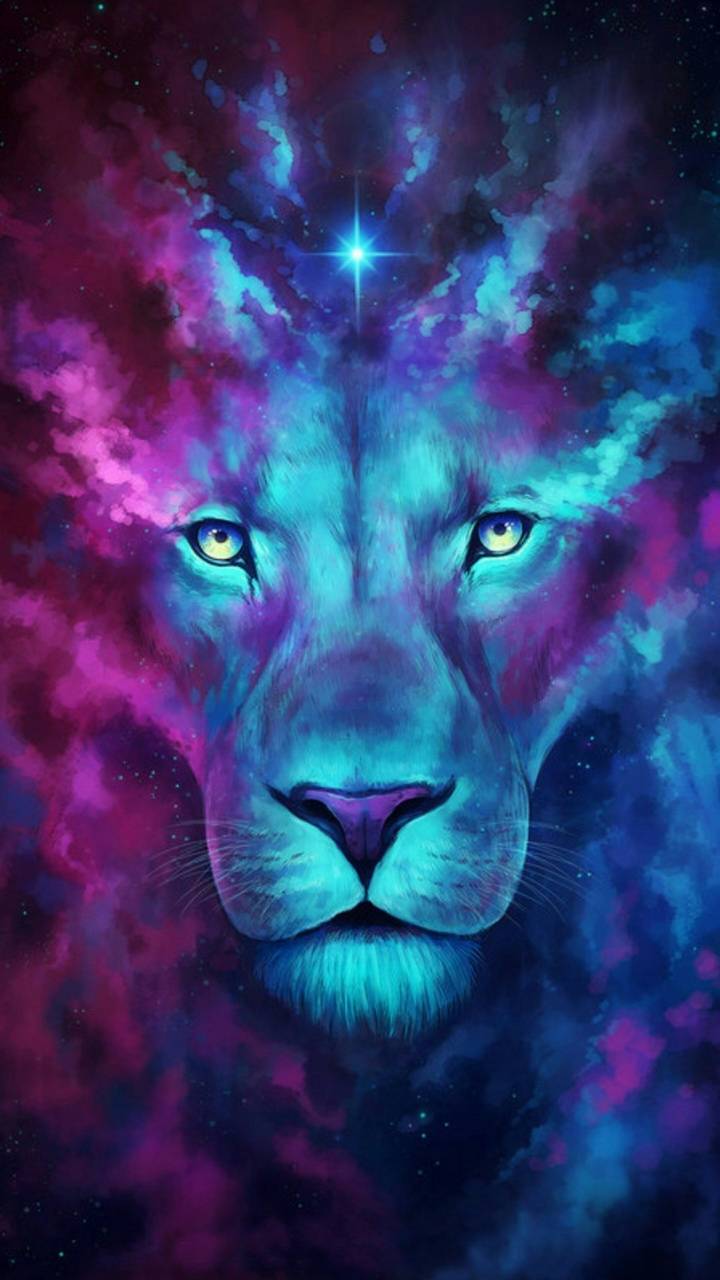 Abstract Lion Art Desktop Wallpapers