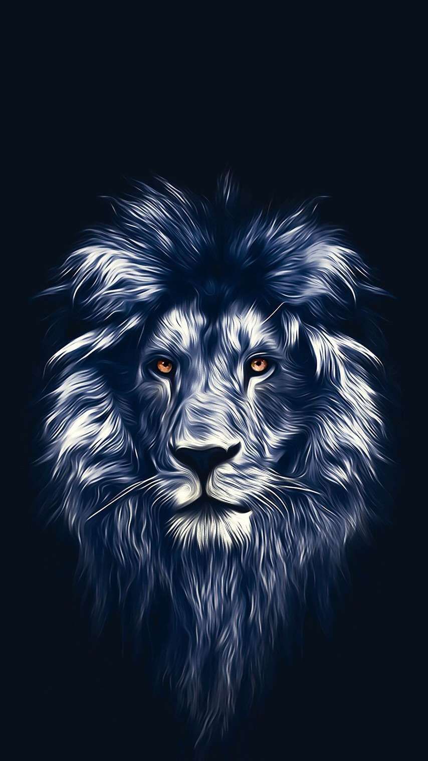 Abstract Lion Art Desktop Wallpapers