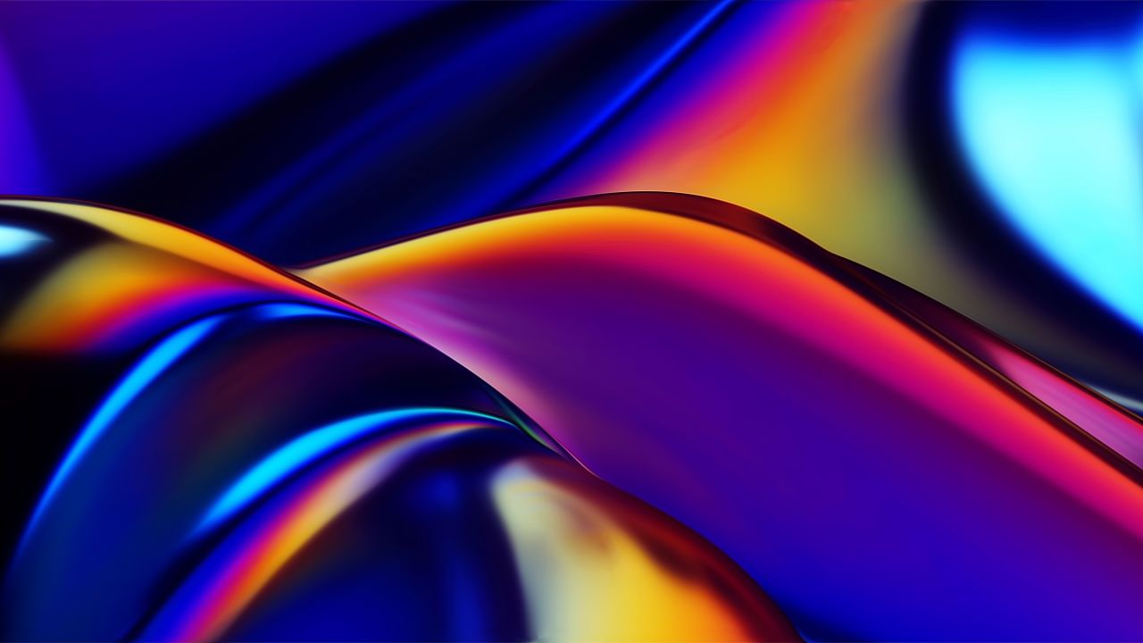 Abstract Macbook Pro Default Wallpapers