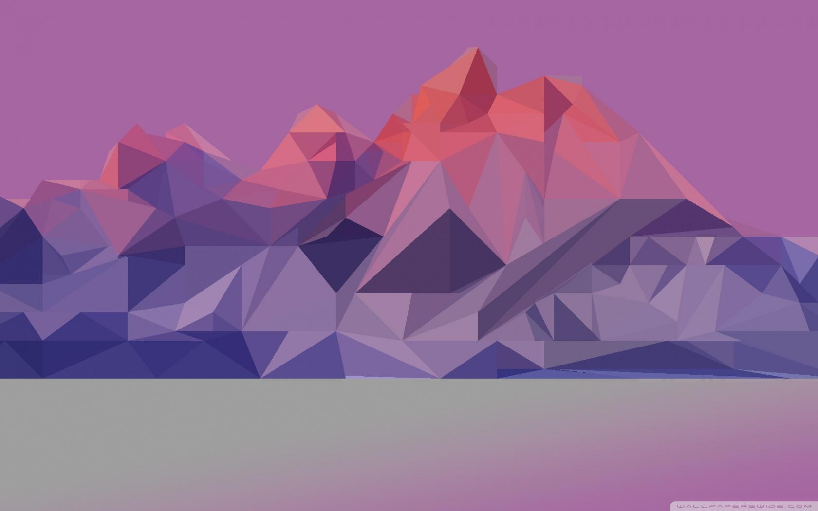 Abstract Mountain Wallpapers