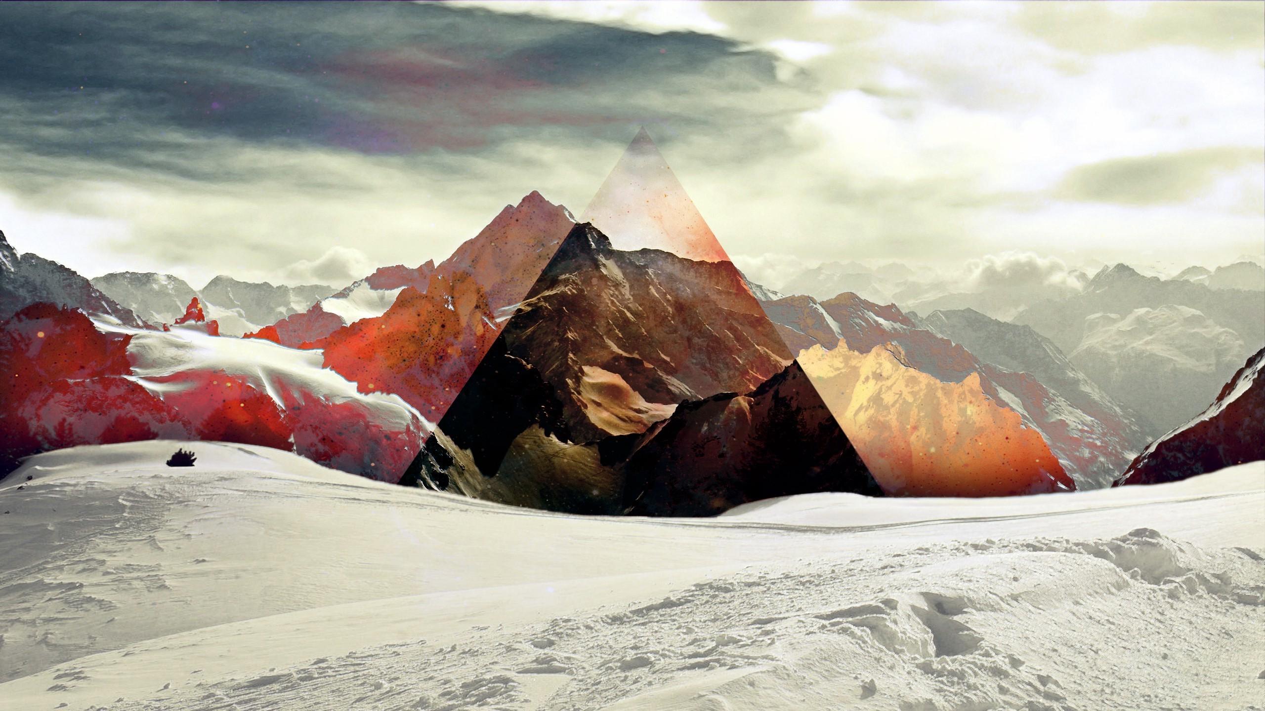 Abstract Mountain Wallpapers