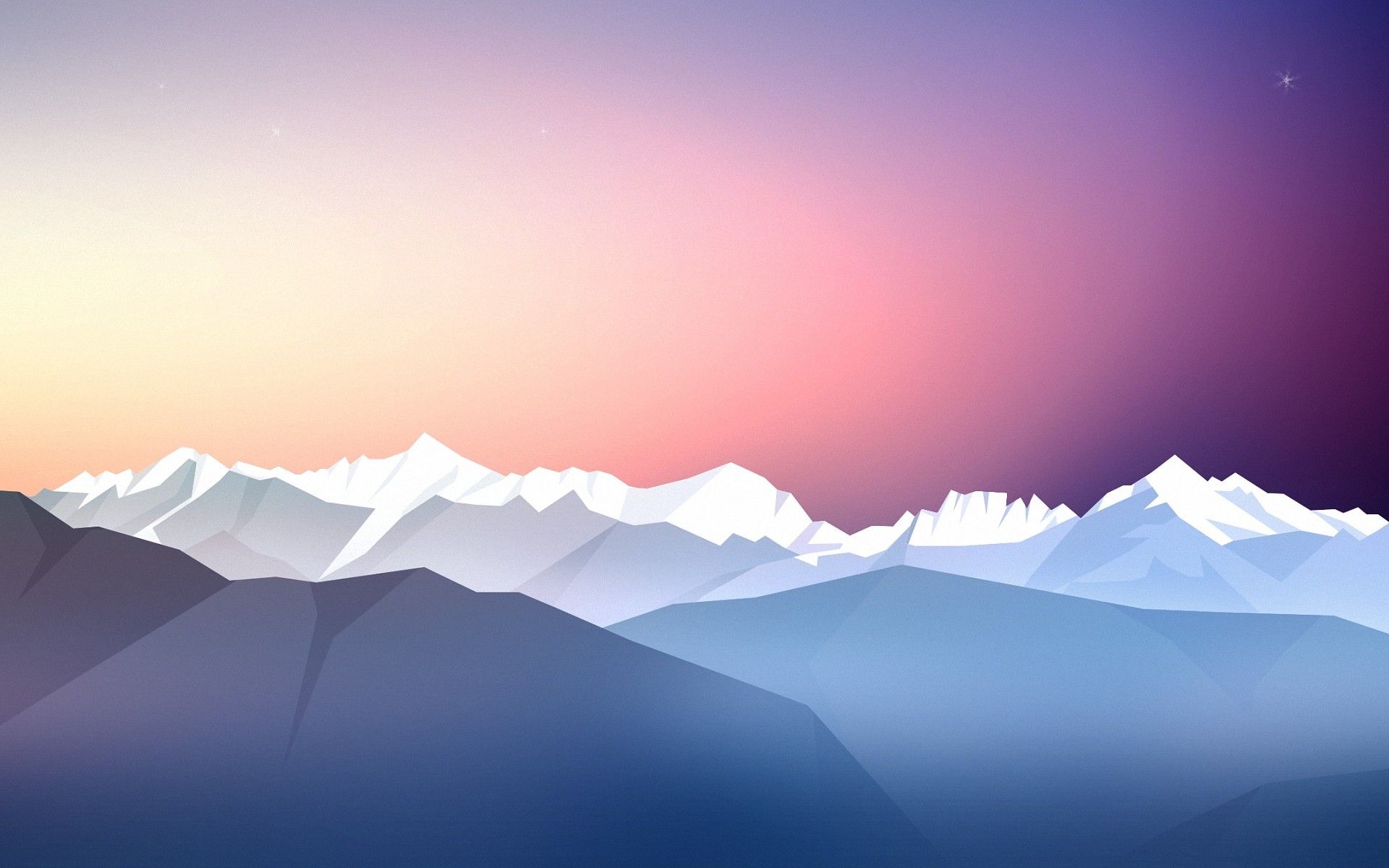 Abstract Mountains Wallpapers