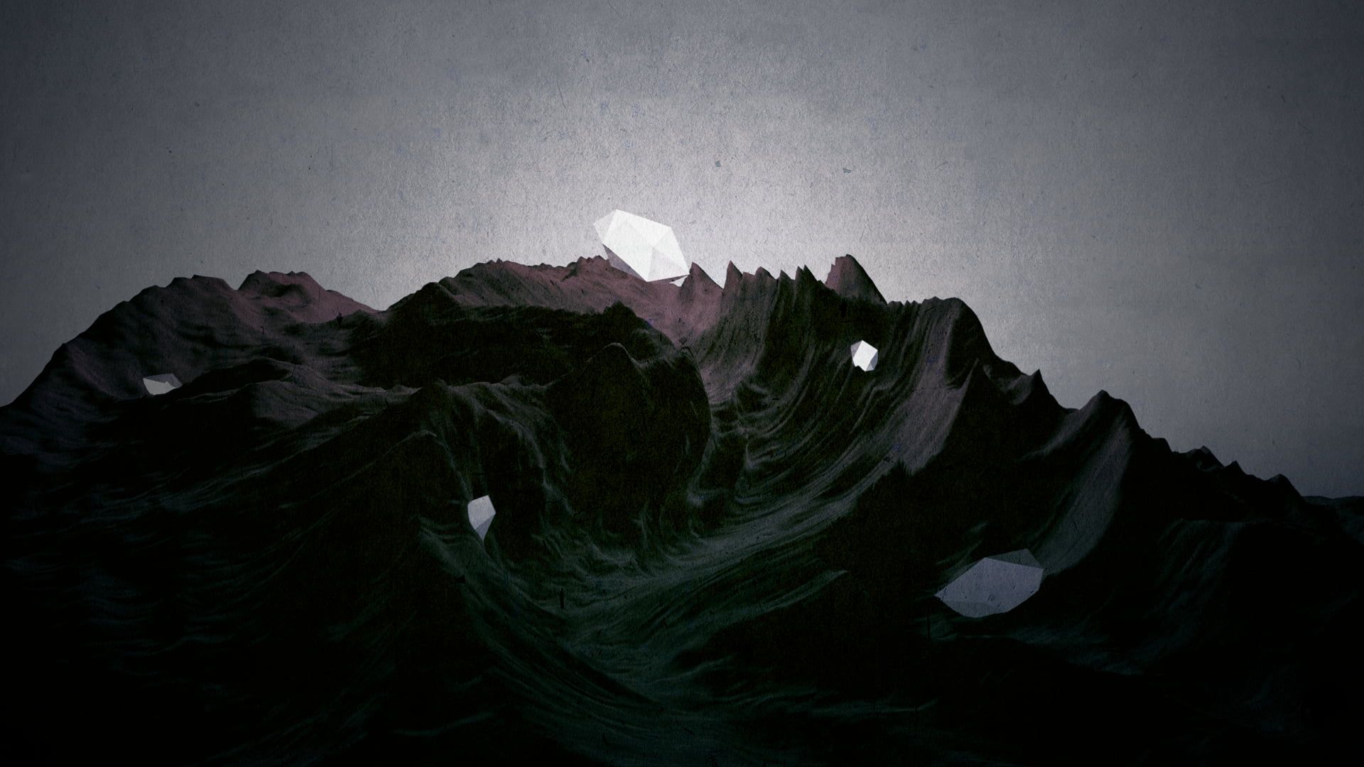 Abstract Mountains Wallpapers