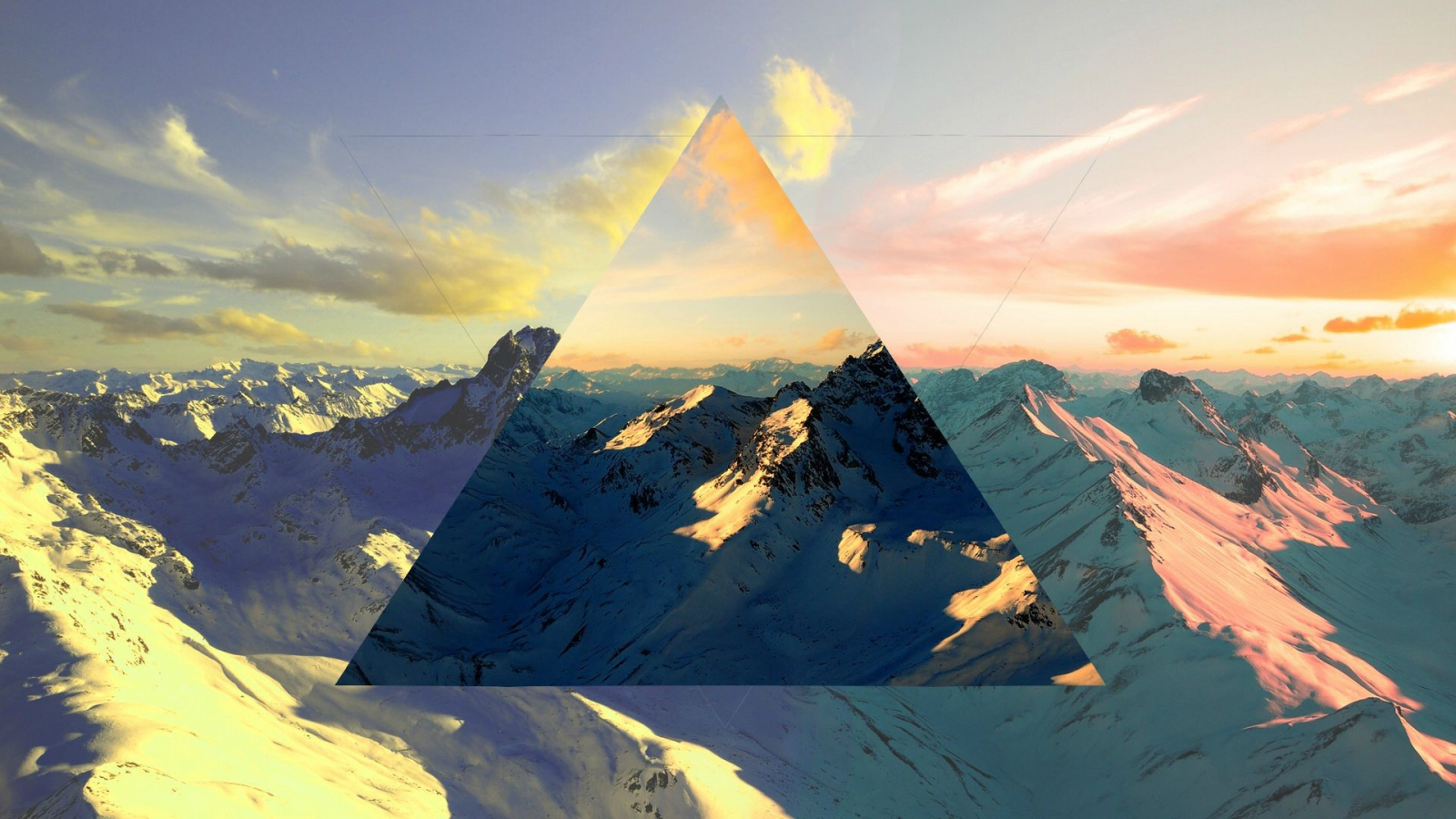 Abstract Mountains Wallpapers