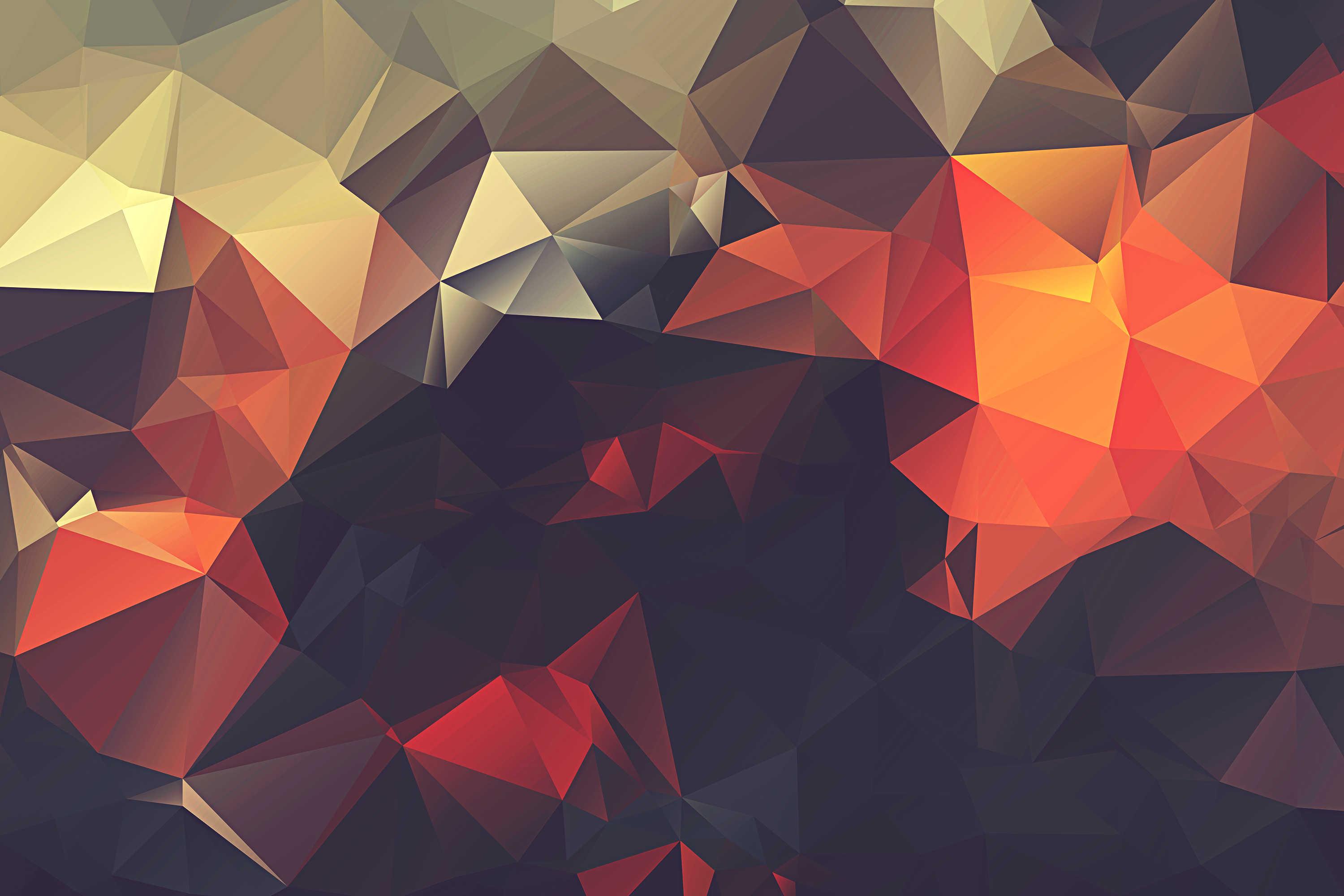 Abstract Polygon 4K Wallpapers