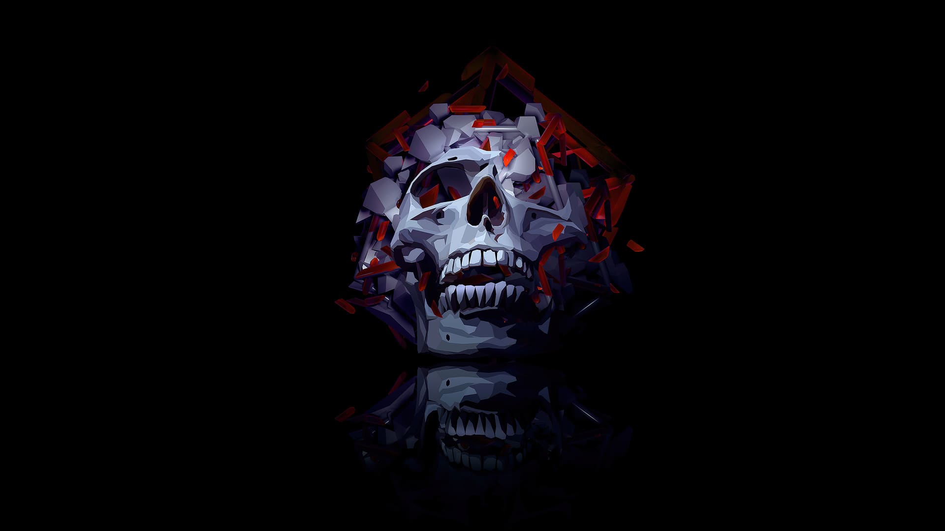 Abstract Skull Wallpapers