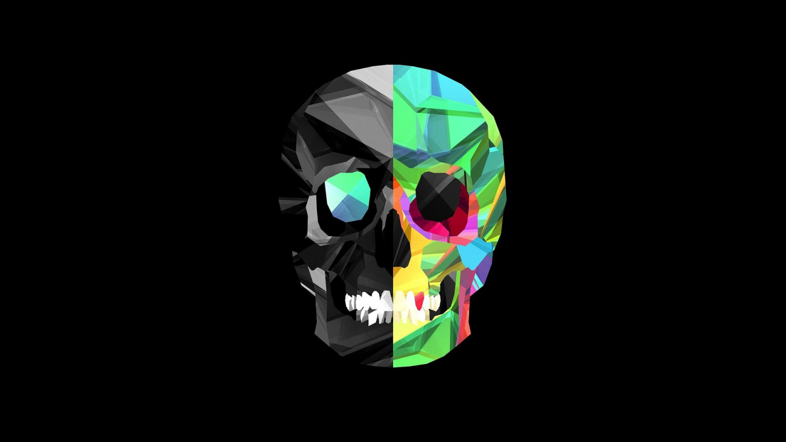 Abstract Skull Cool Iphone Wallpapers