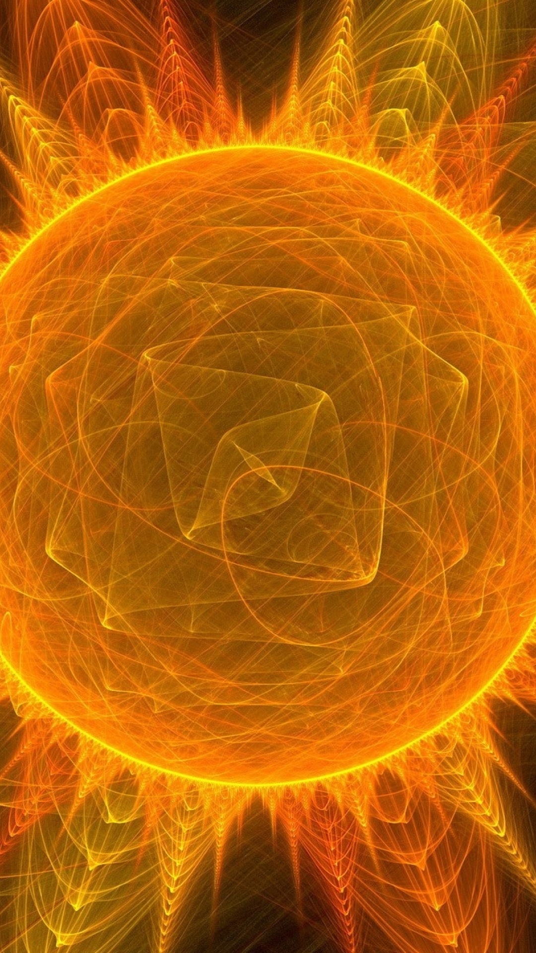 Abstract Sun Wallpapers