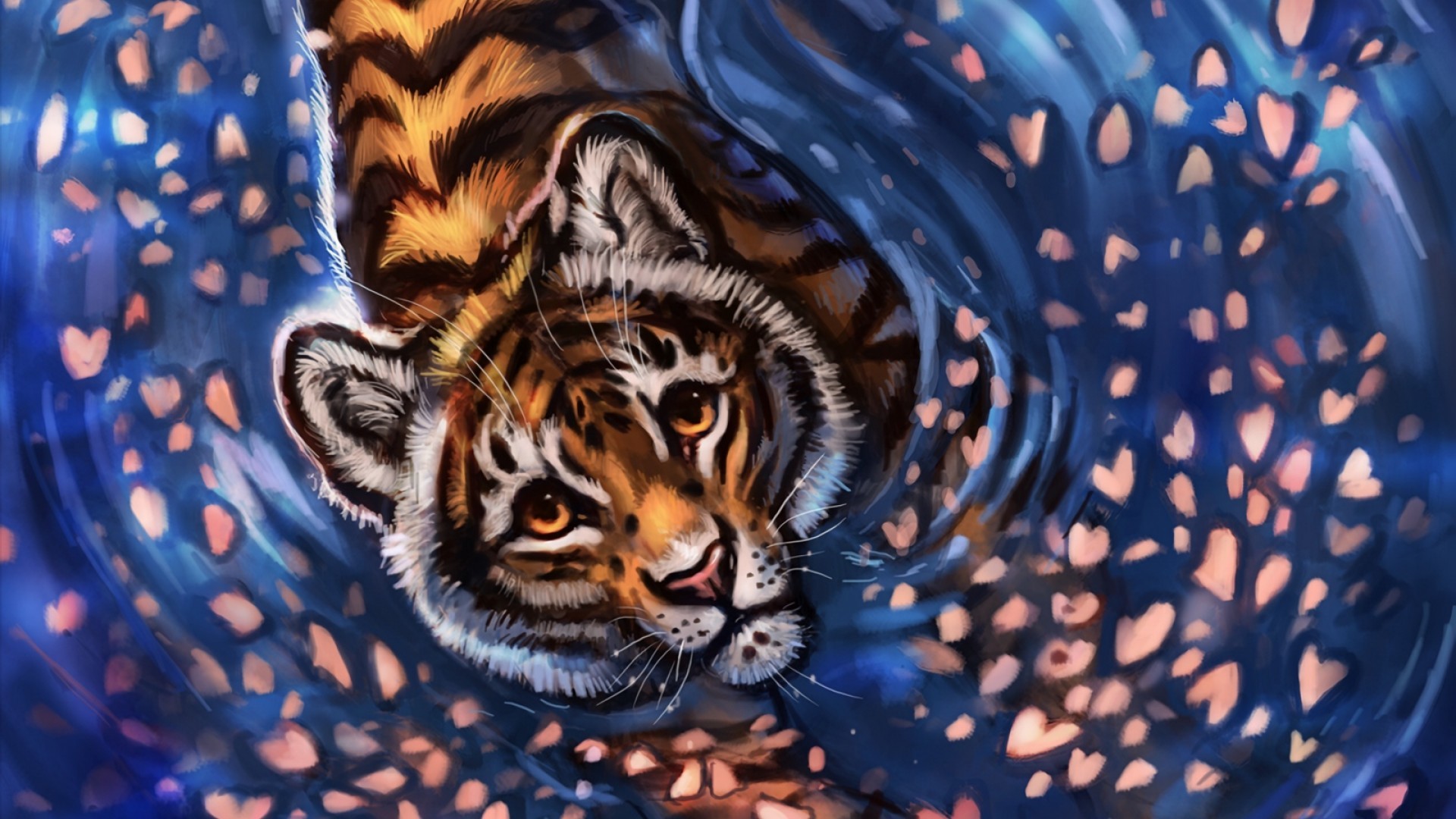 Abstract Tiger Wallpapers