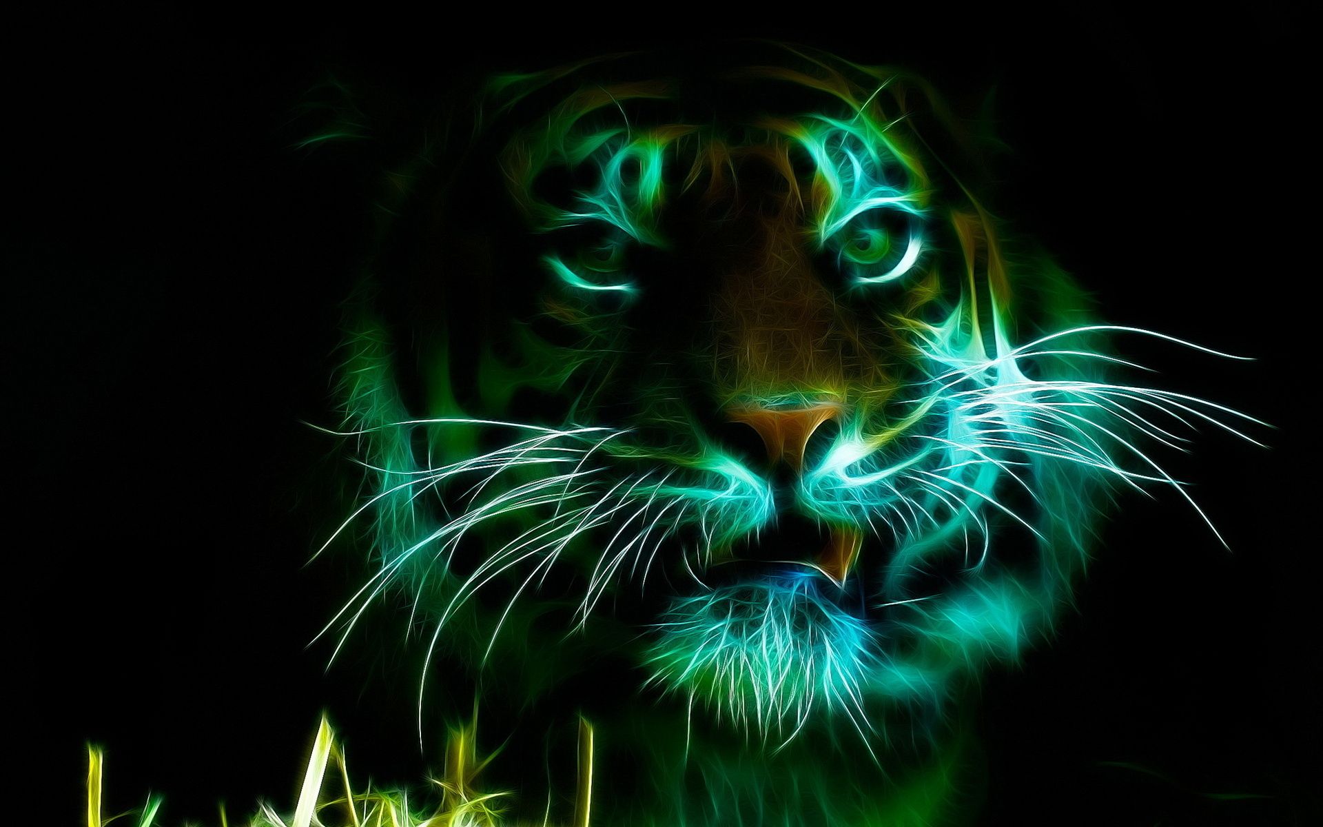 Abstract Tiger Wallpapers