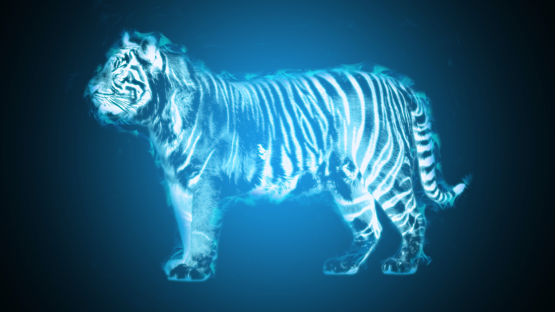 Abstract Tiger Wallpapers