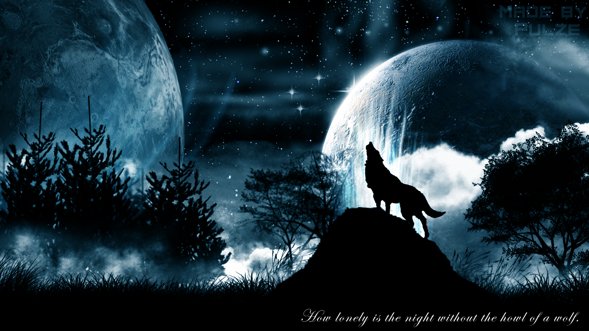 Abstract Wolf Wallpapers