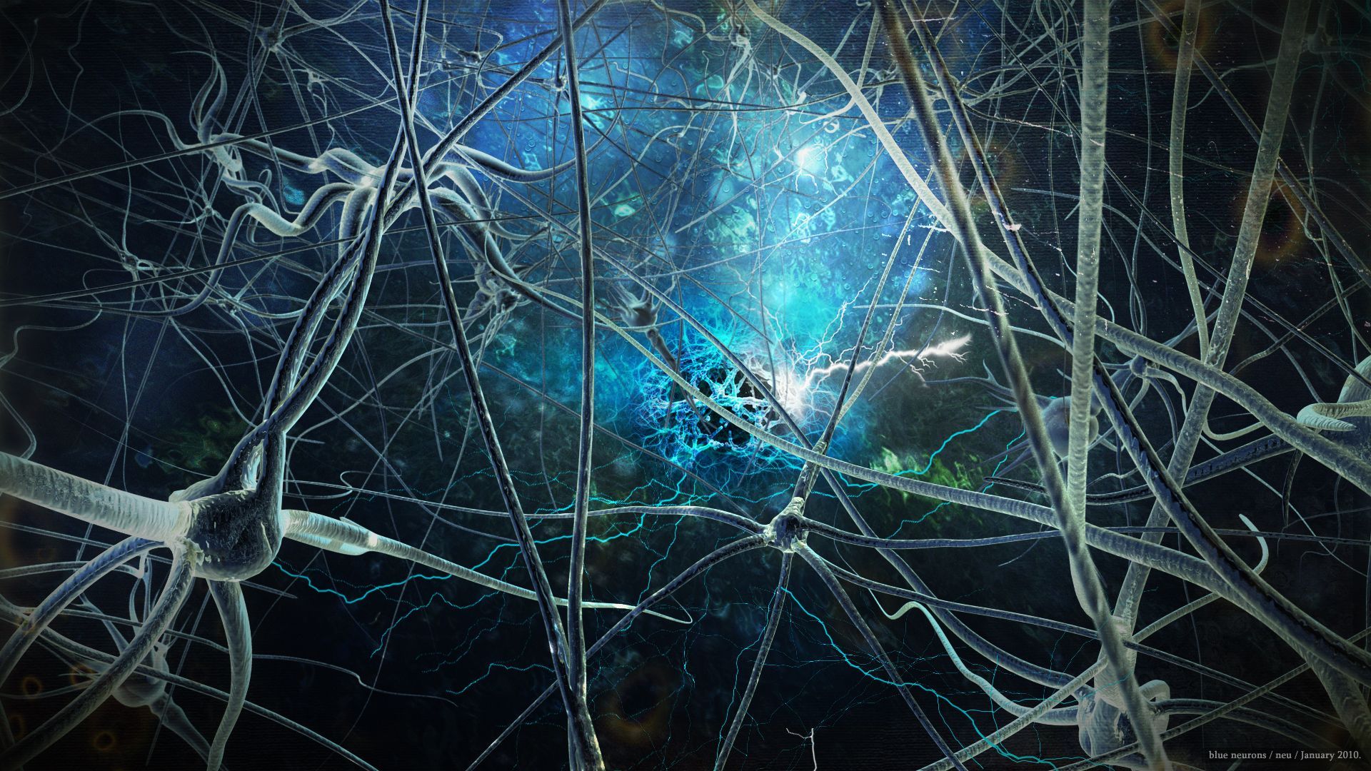 Abstract Neuron Wallpapers