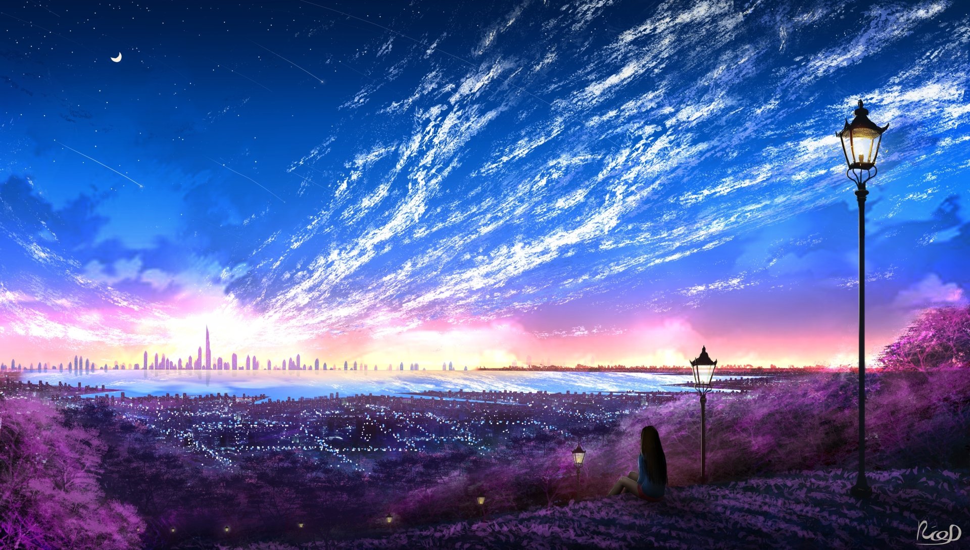 Aesthetic Anime City Wallpapers