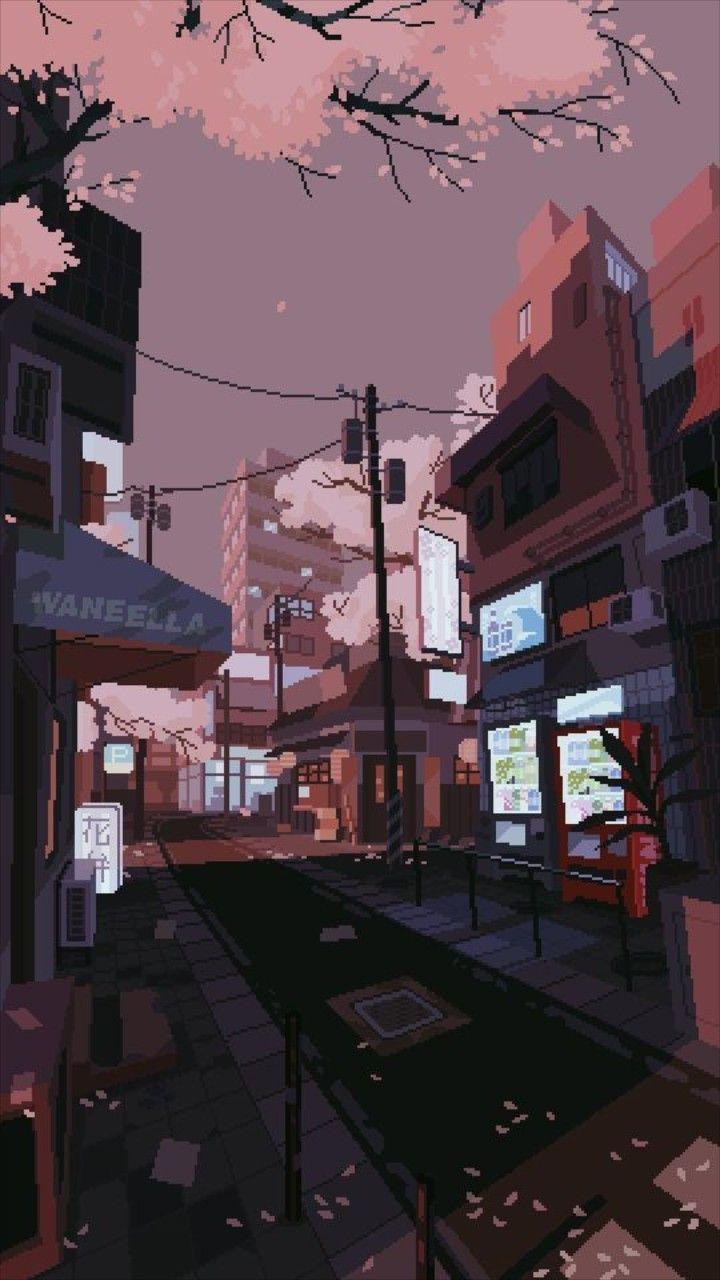 Aesthetic Anime City Wallpapers