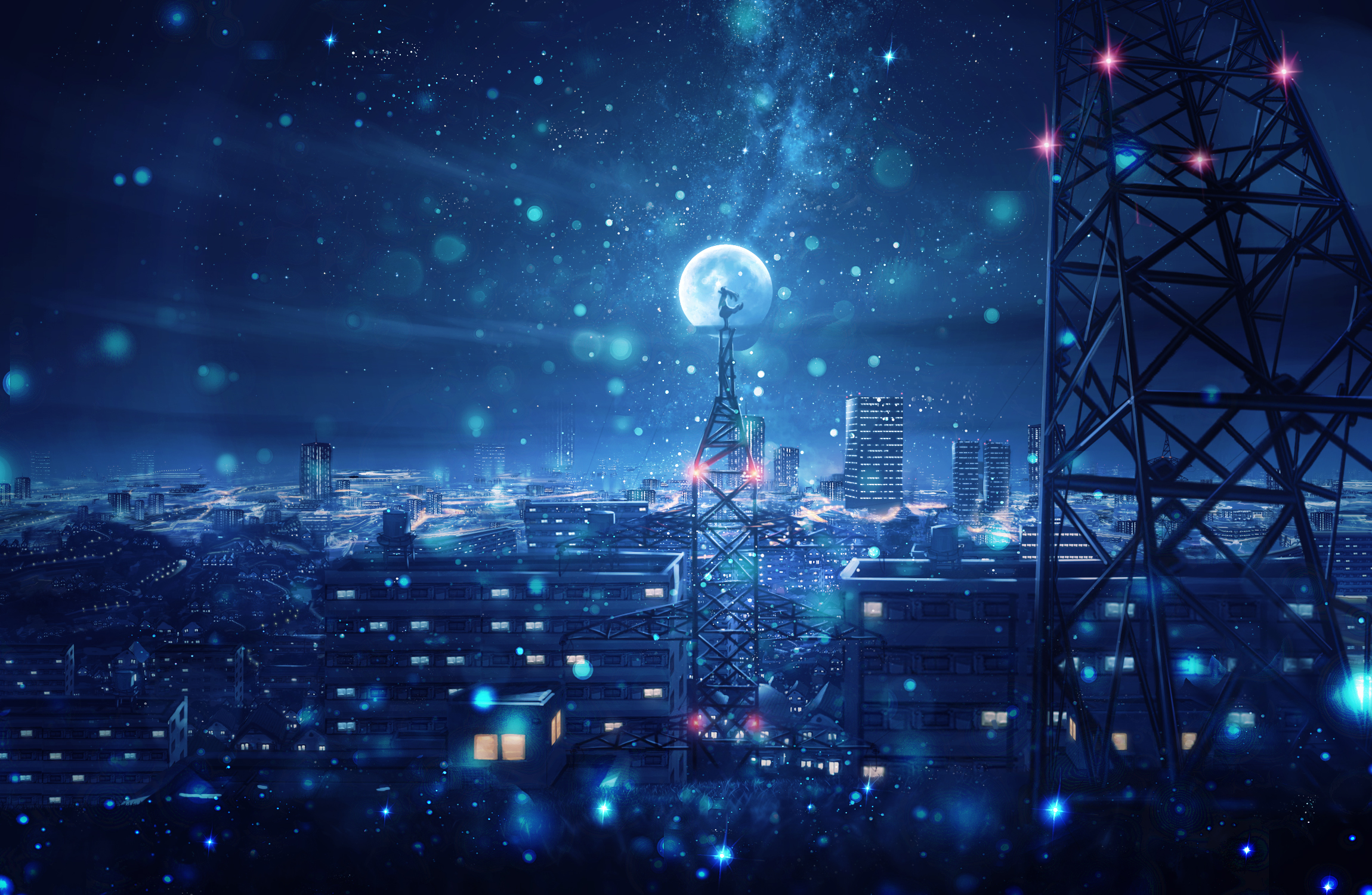 Aesthetic Anime City Wallpapers