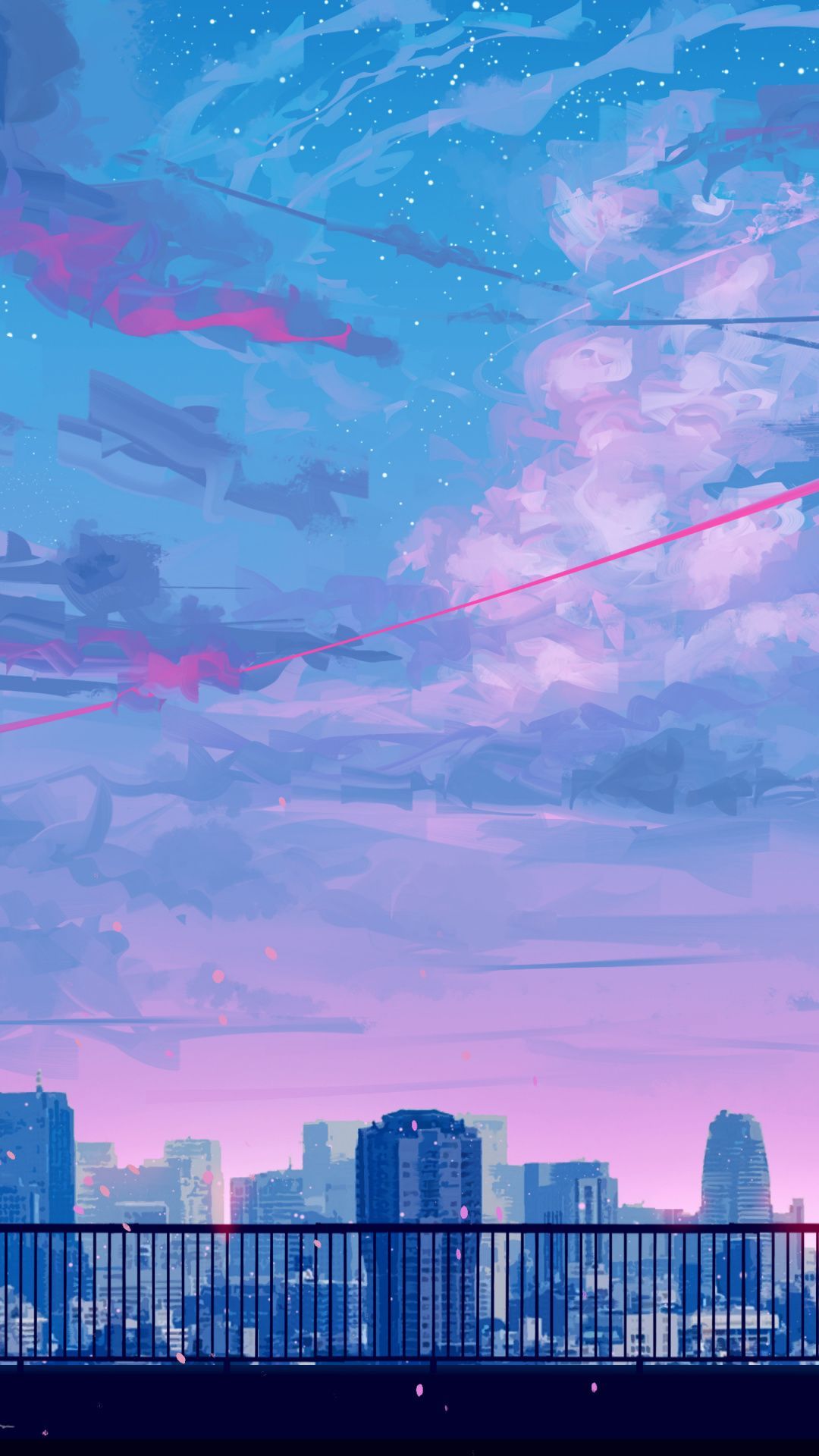 Aesthetic Anime City Wallpapers